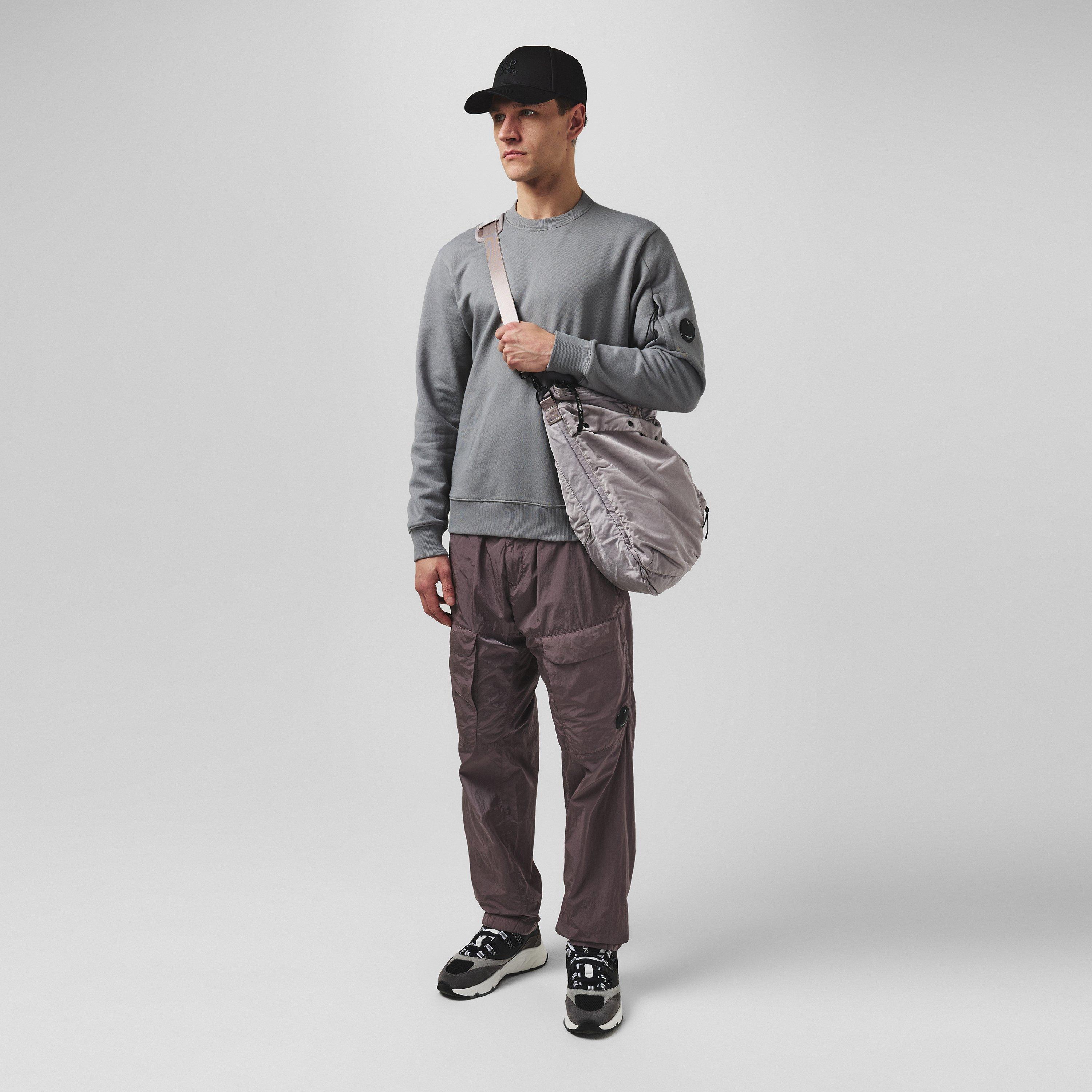 Shadow Grey 937 - CP Company - Men's Lens Crew-neck Sweatshirt - 6