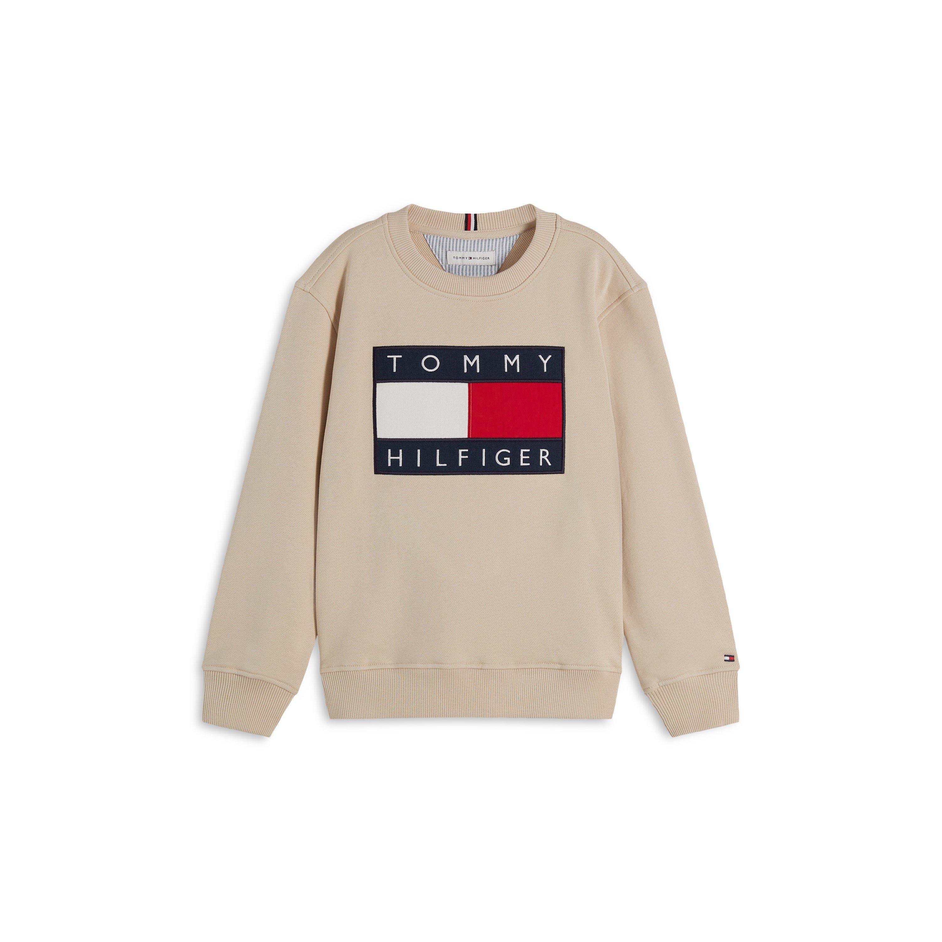 Class Beige ACI - Tommy Hilfiger - Kids' Crew Sweatshirt - 1
