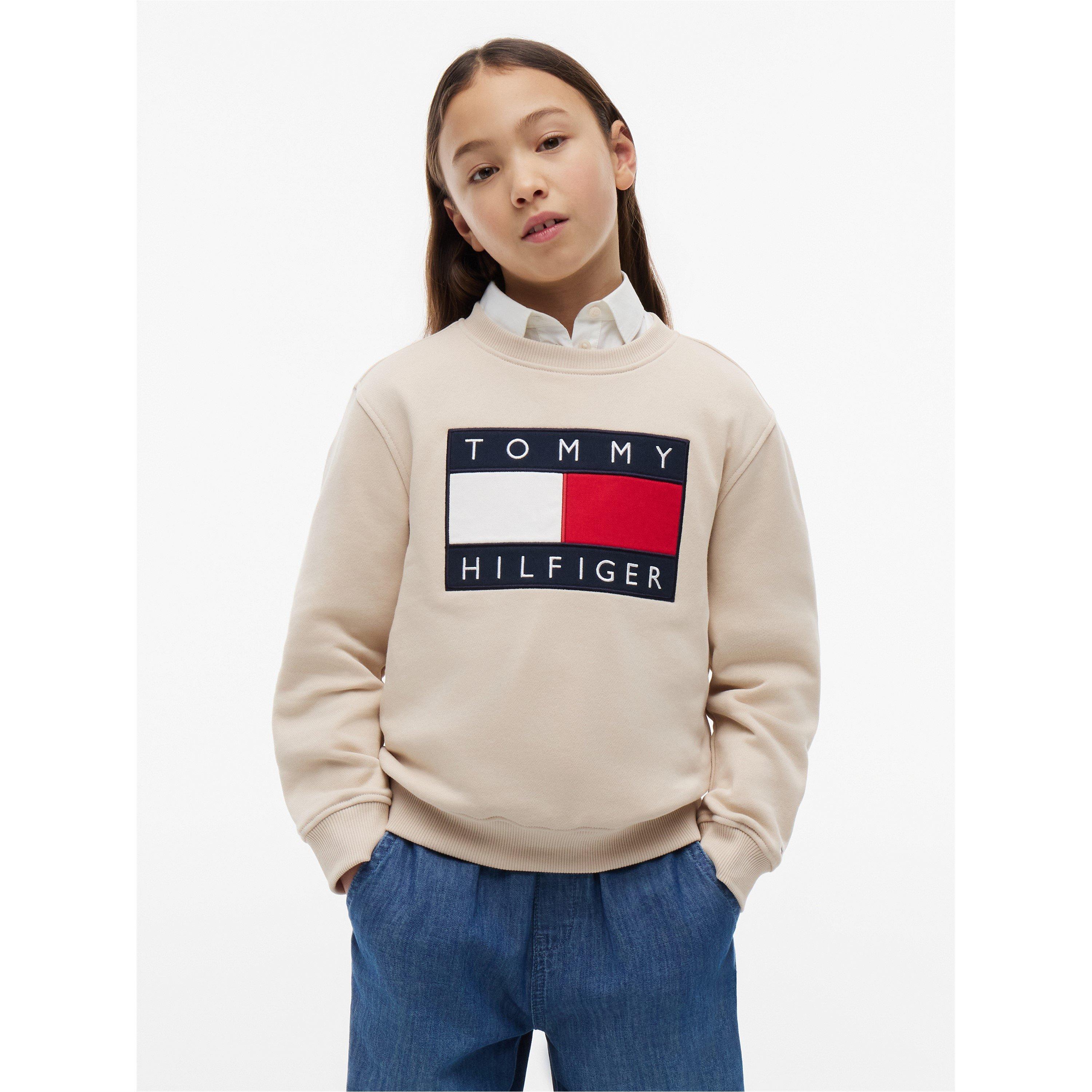 Class Beige ACI - Tommy Hilfiger - Kids' Crew Sweatshirt - 3