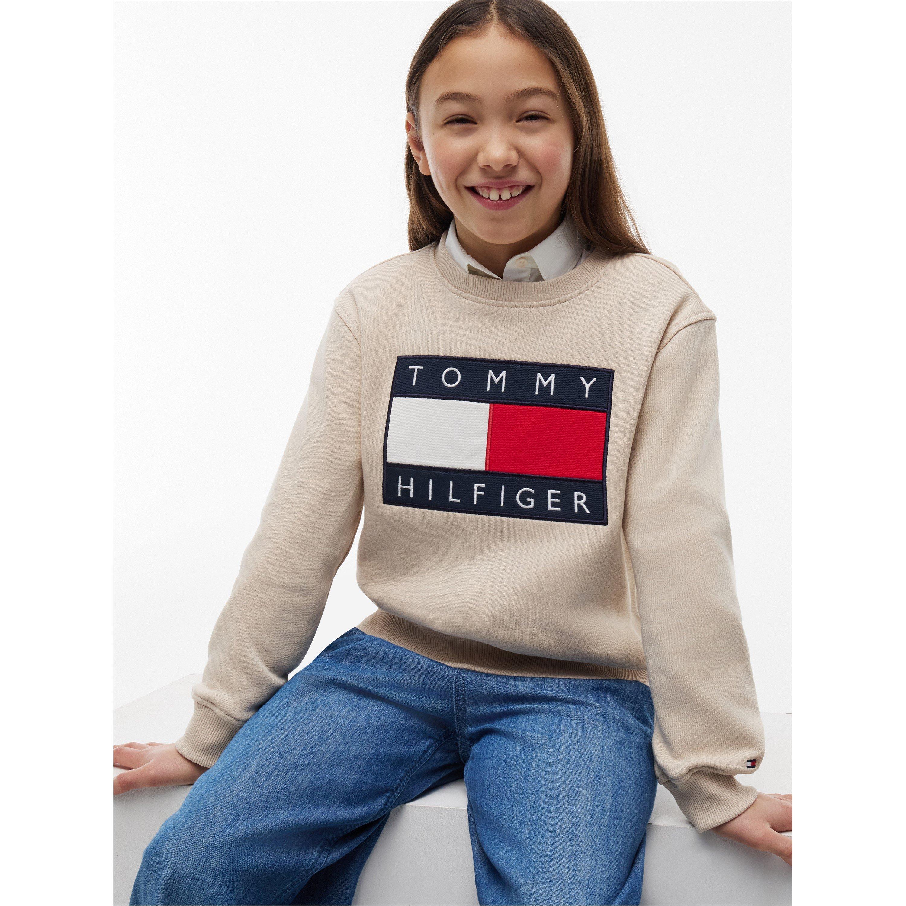 Class Beige ACI - Tommy Hilfiger - Kids' Crew Sweatshirt - 4