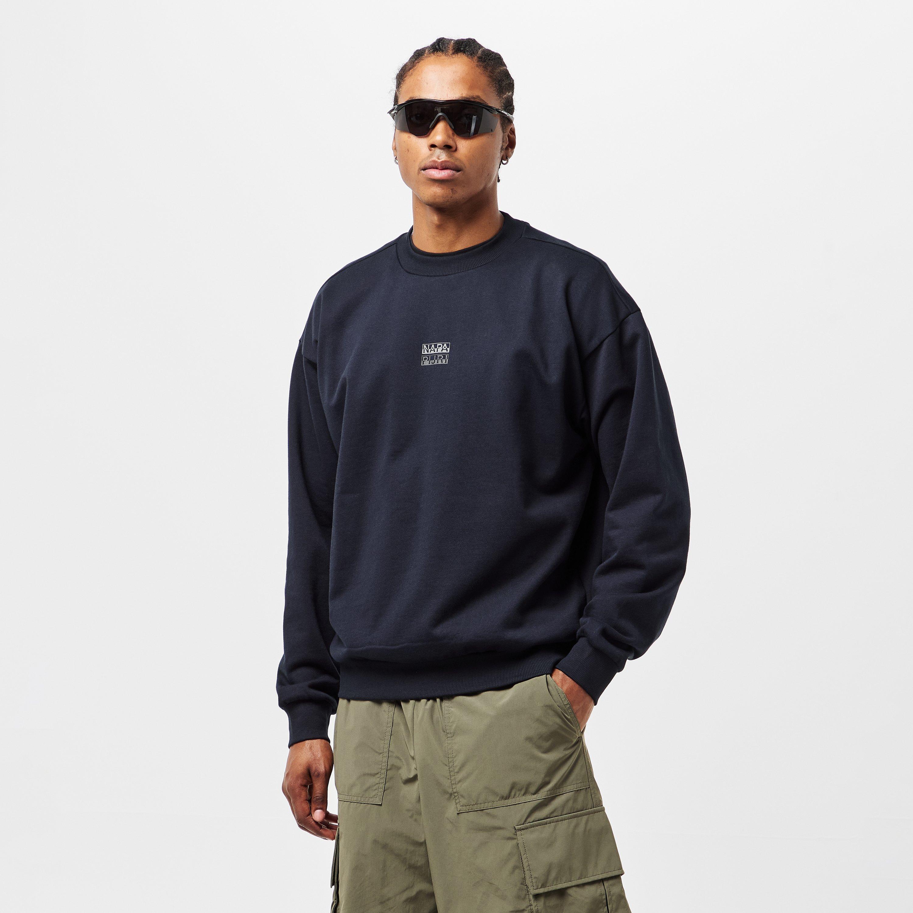 Black Beauty - Napapijri - Napa Box Logo Sweatshirt Mens - 3