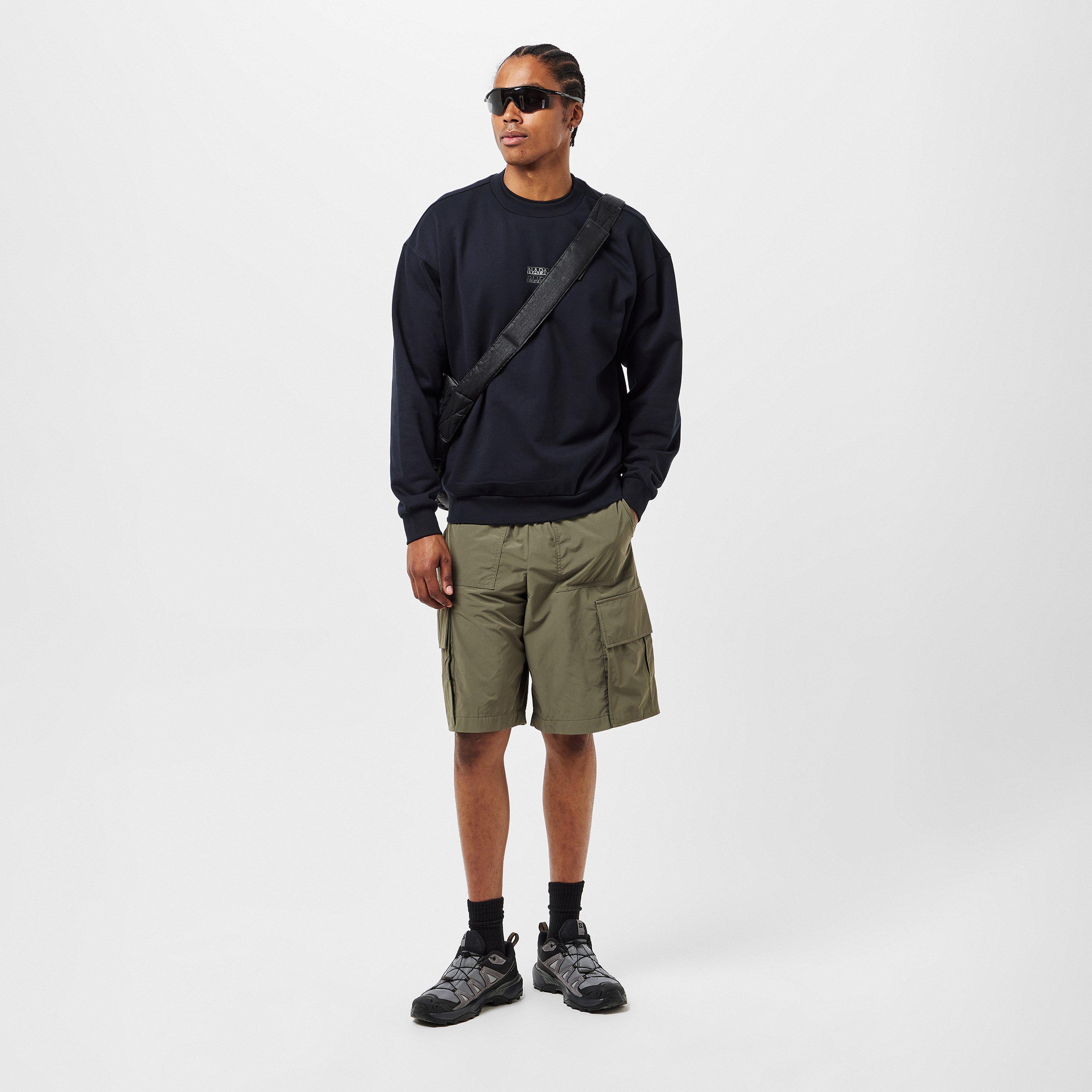 Black Beauty - Napapijri - Napa Box Logo Sweatshirt Mens - 6