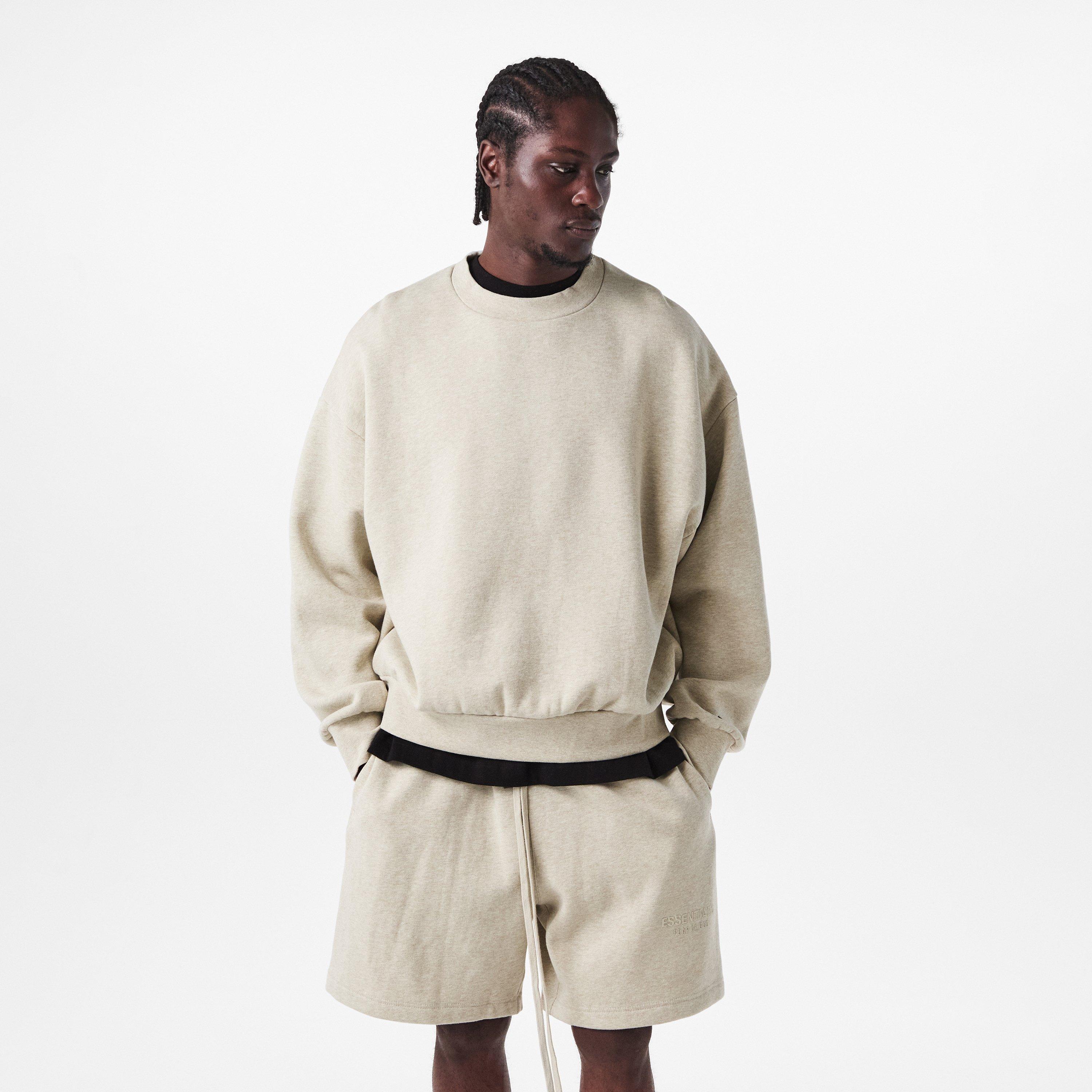 Heather Stone - Fear Of God Essentials - Men's Crew Sweater - 2