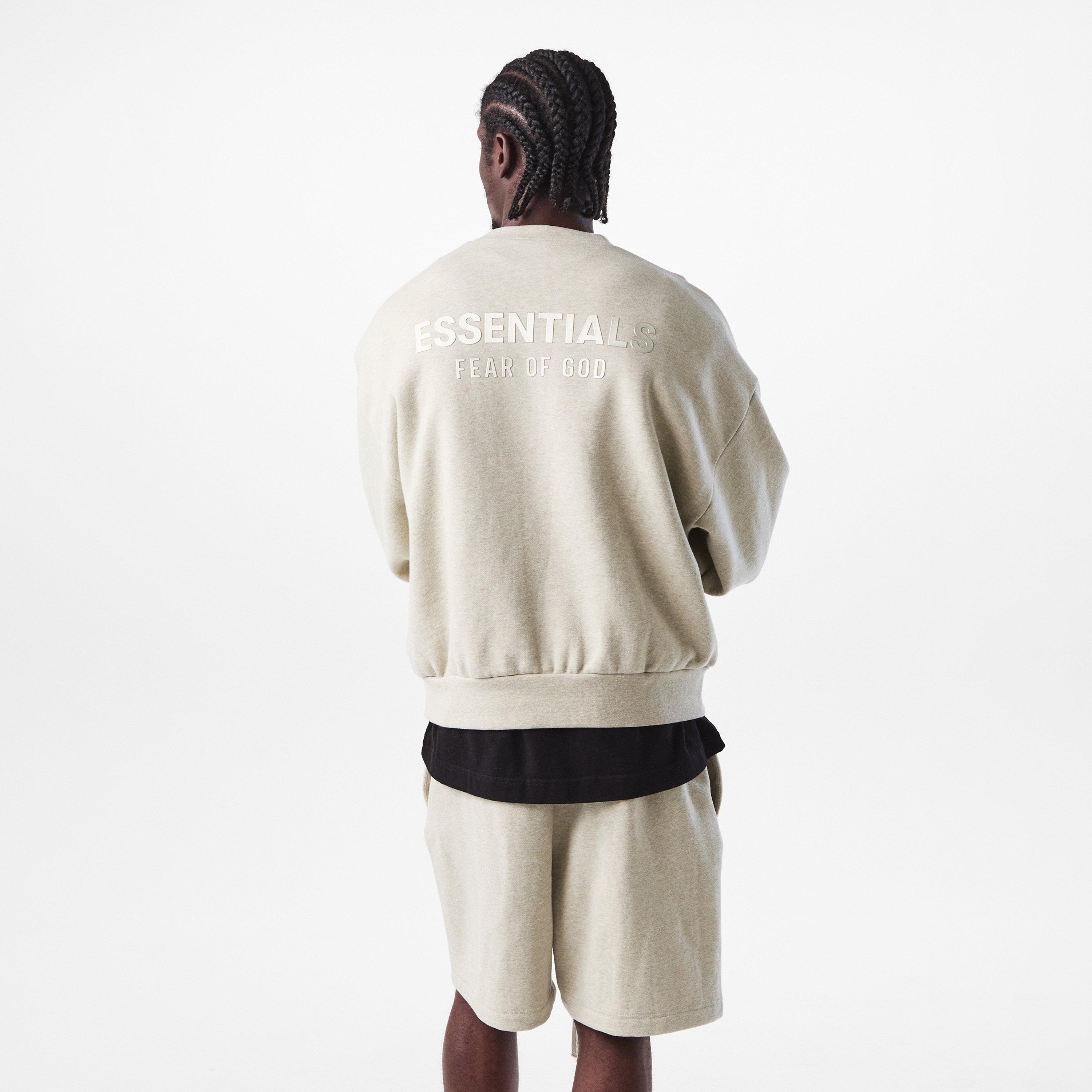 Heather Stone - Fear Of God Essentials - Men's Crew Sweater - 3