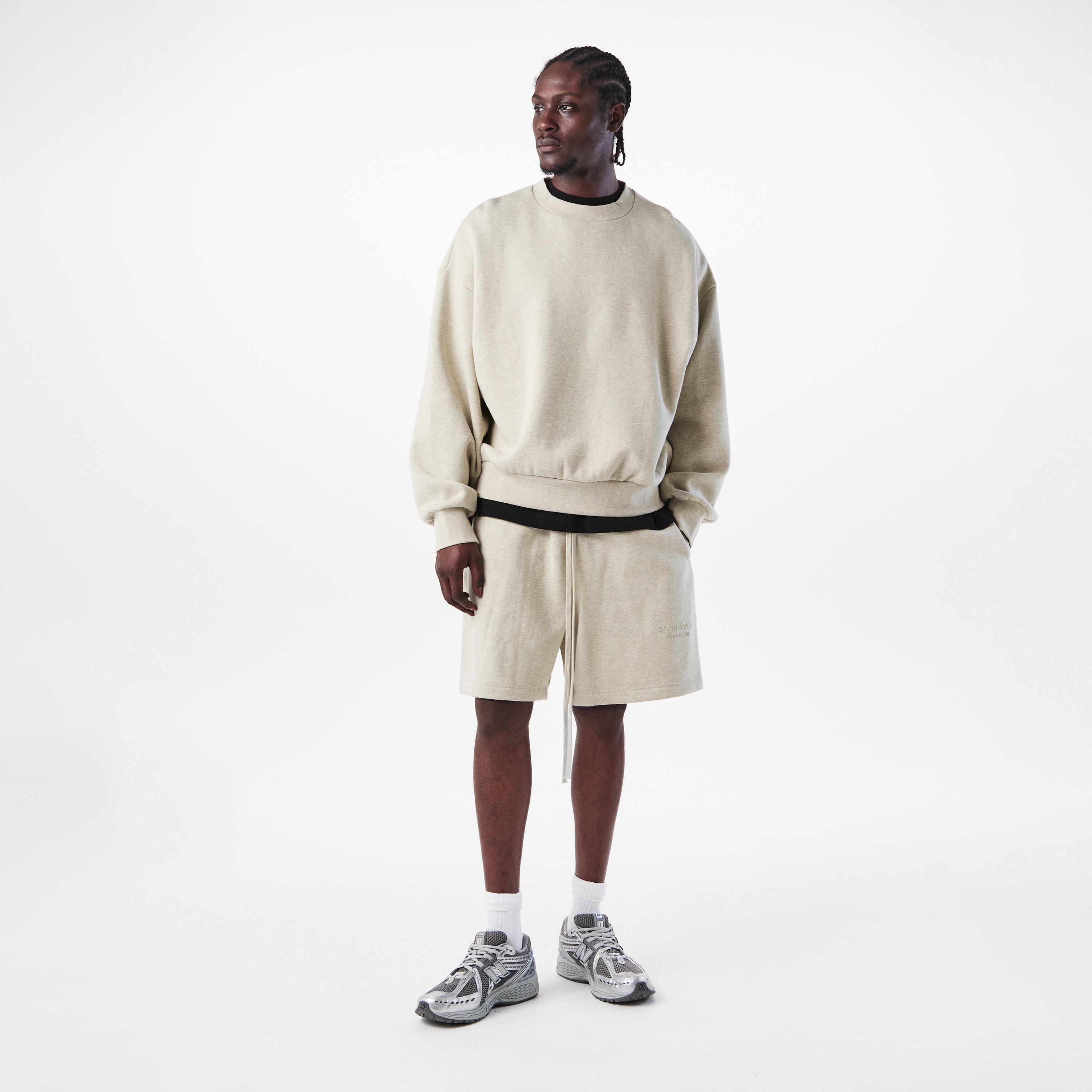 Heather Stone - Fear Of God Essentials - Men's Crew Sweater - 5