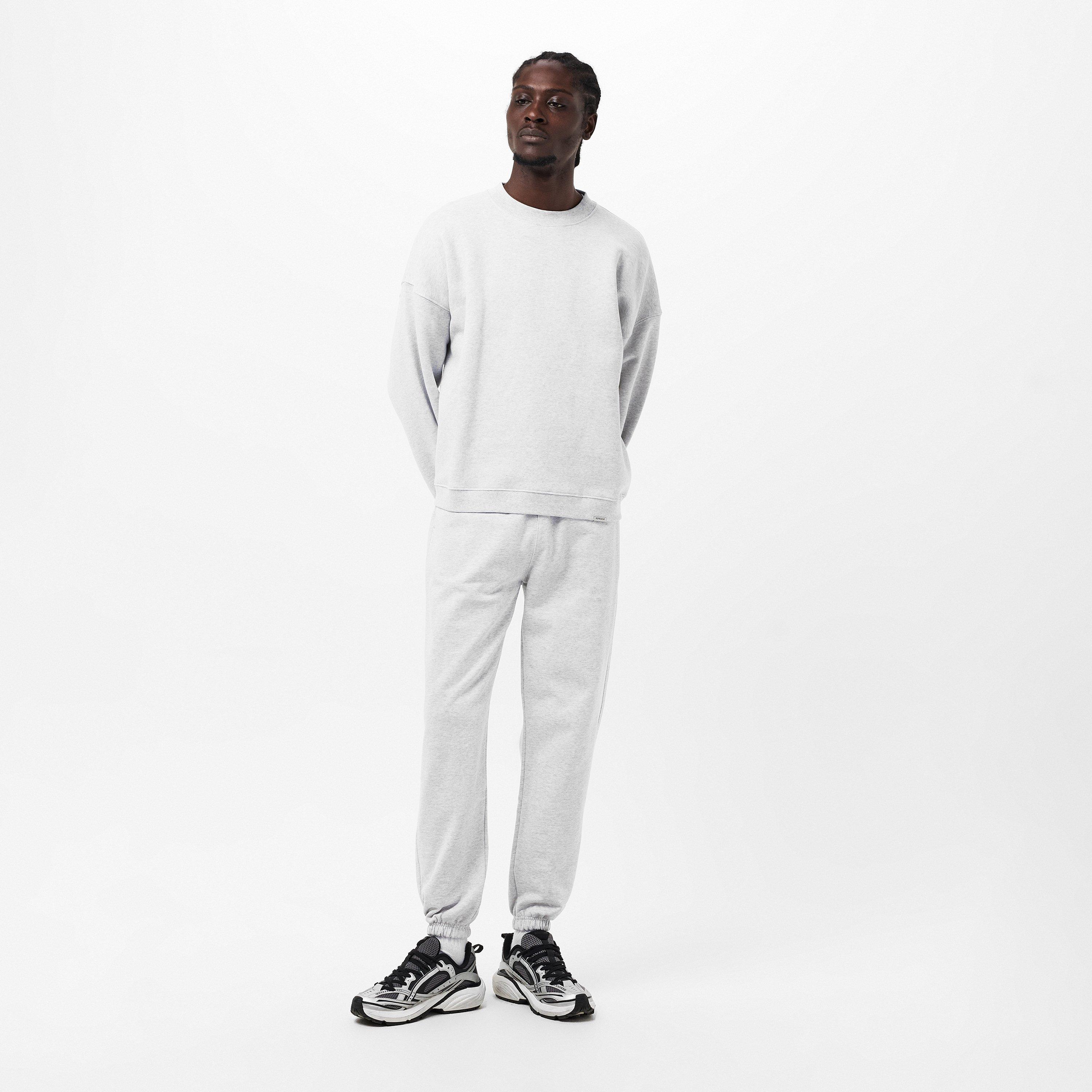 Ice Grey Marl - Represent - Men's Crew Sweater - 6