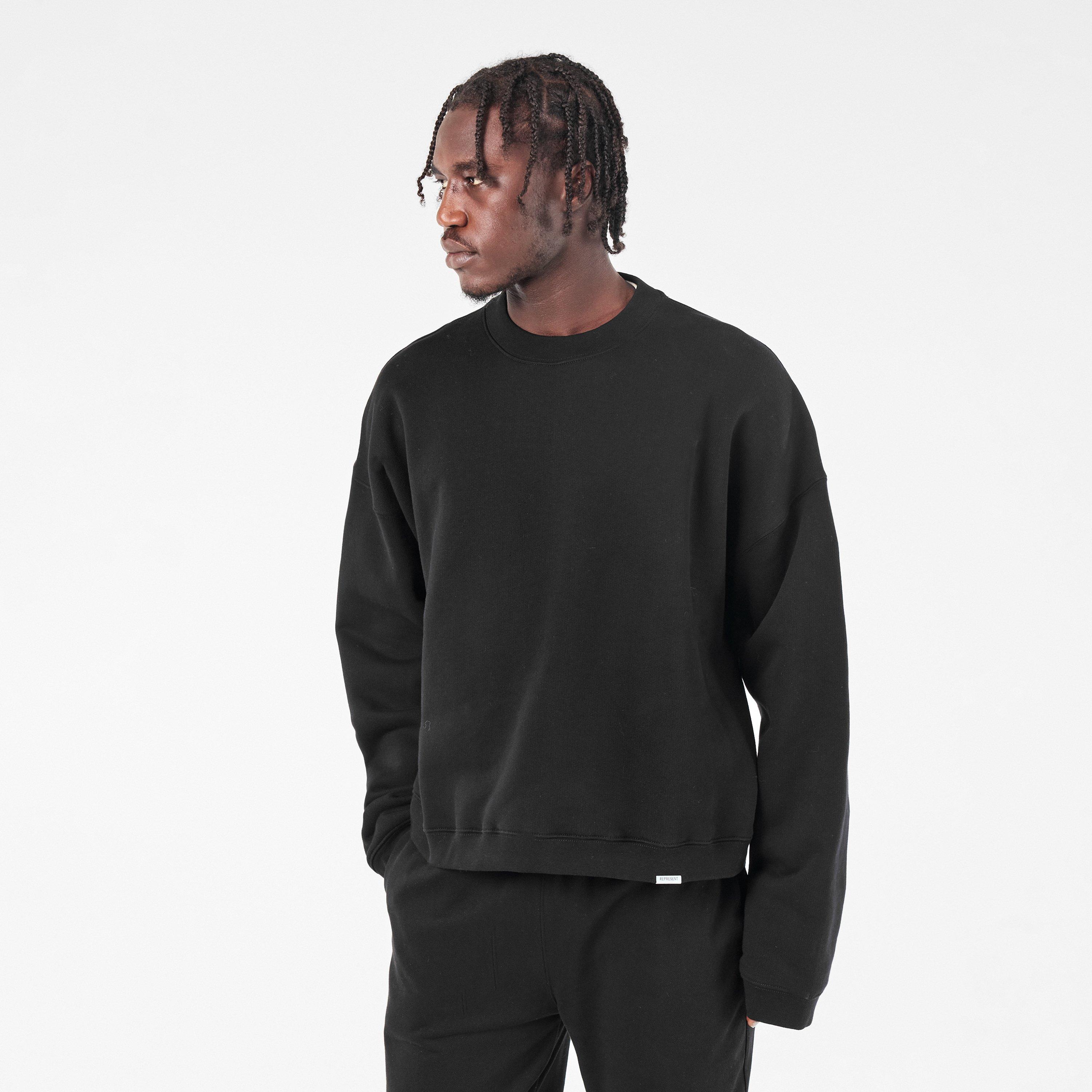 Black - Represent - Men's Crew Sweatshirt - 3