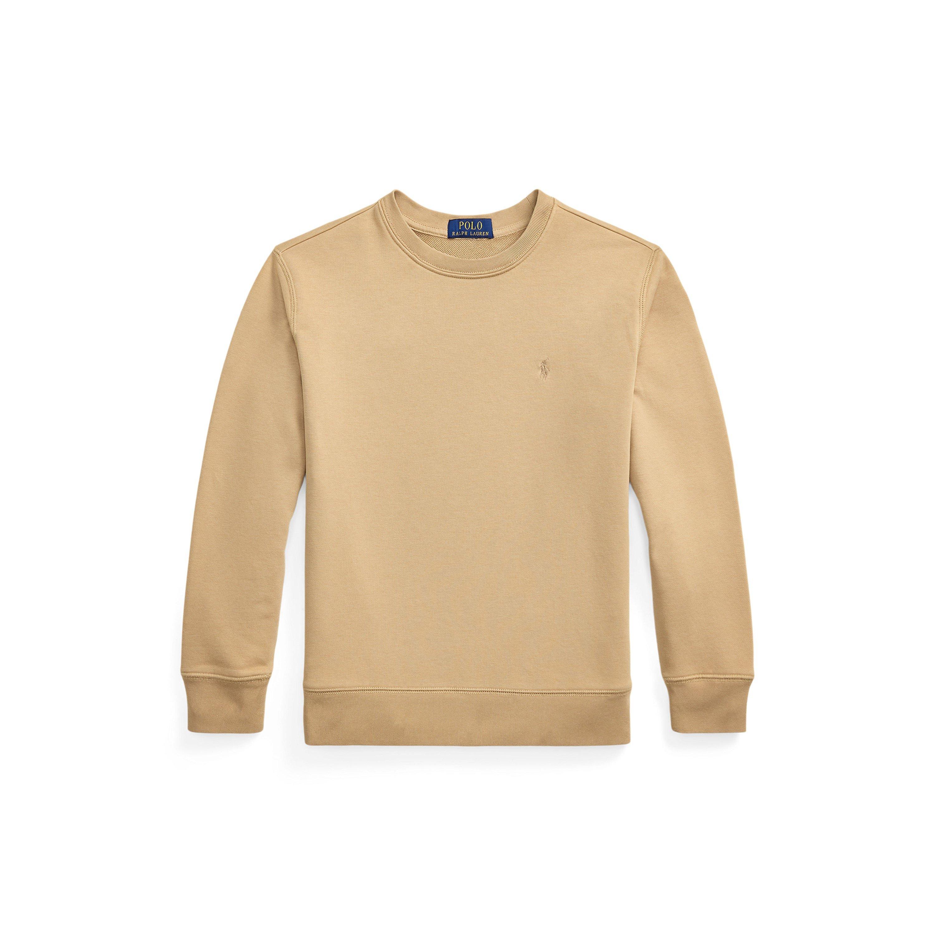 Polo Ralph Lauren  Vint Khaki Kids' Logo Crew Sweatshirt - 7Y/S