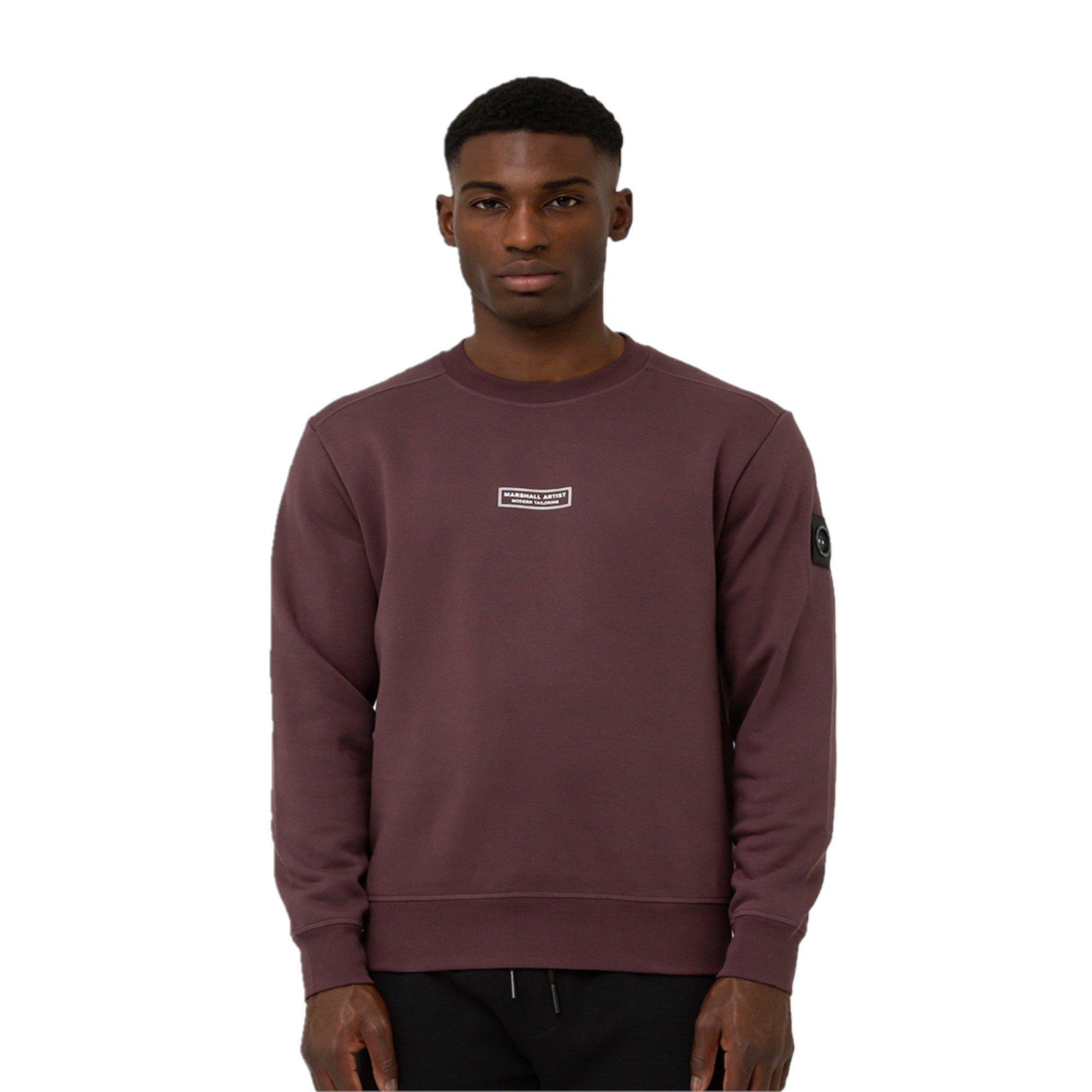Paars - Marshall Artist - Men's Siren Crew Sweatshirt - 1