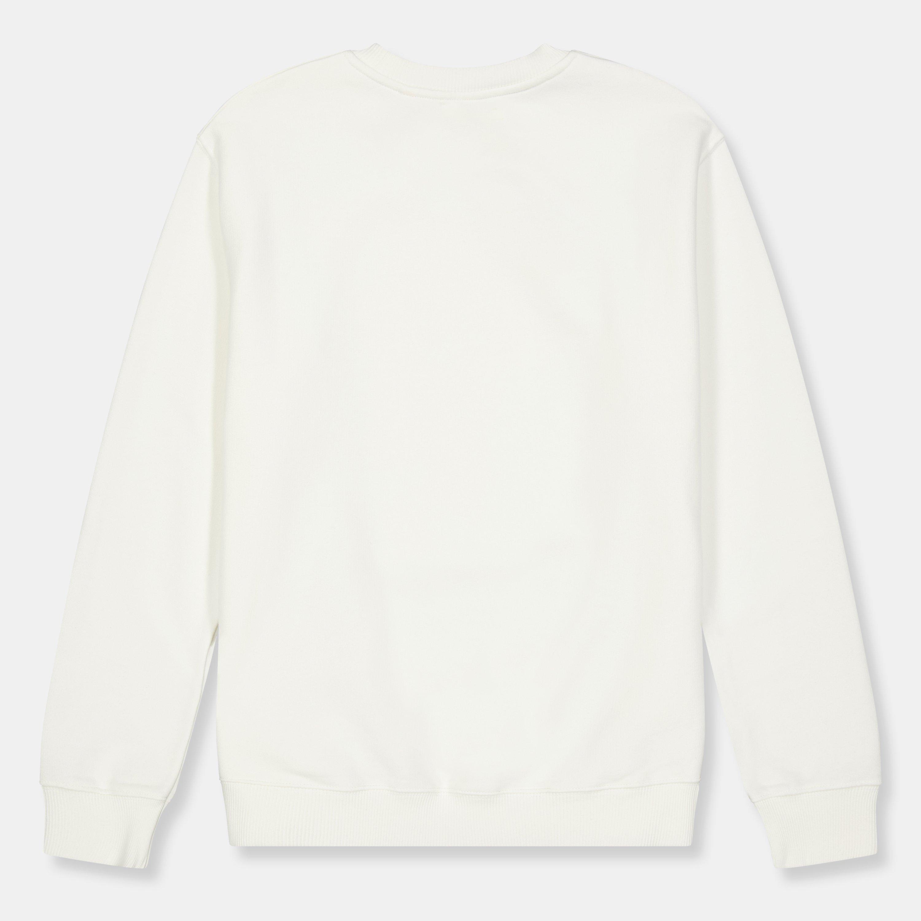 White/Blue - Off White - Kids Crew Sweater - 2