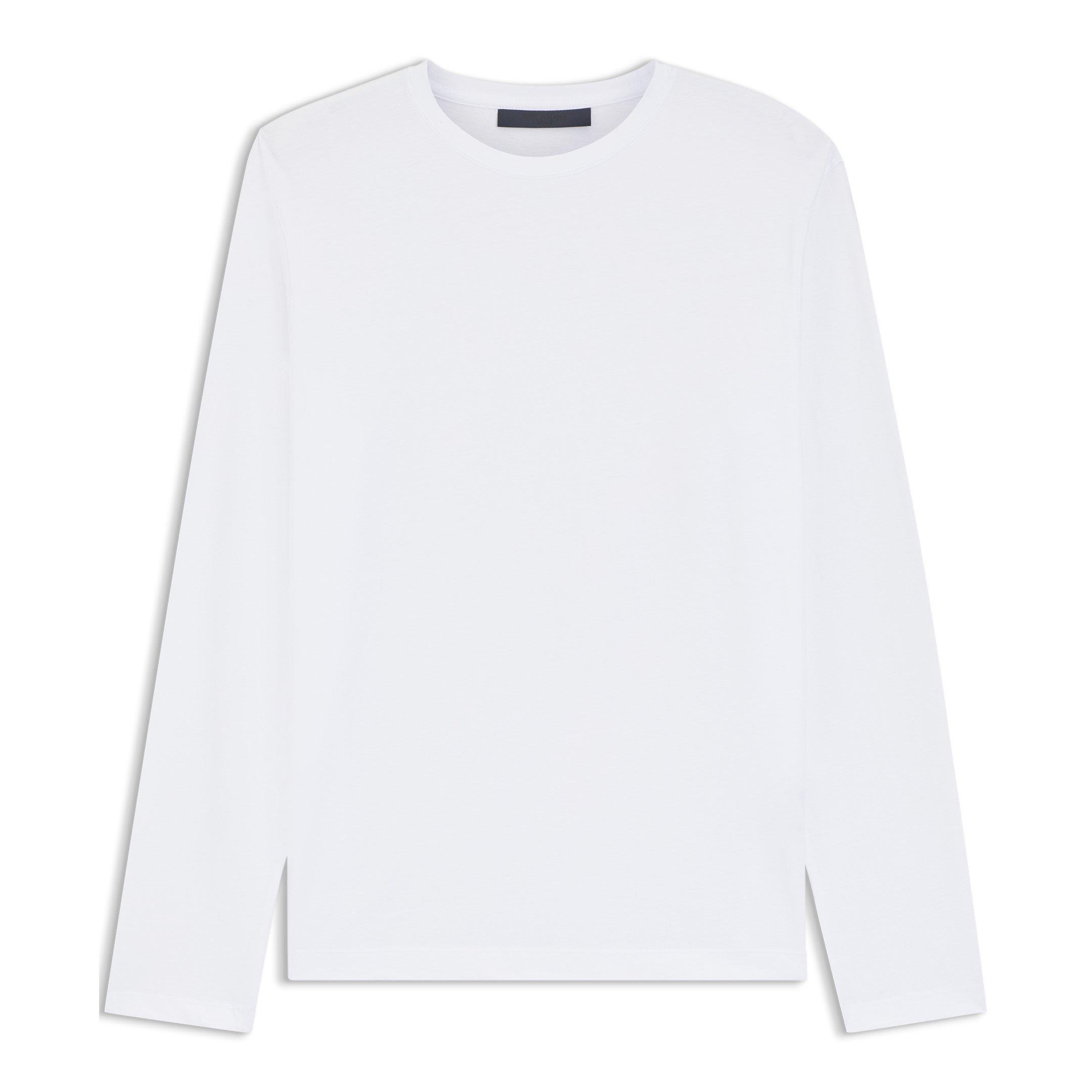 Boss Men's Townley Cotton Crew Neck Sweatshirt - White 100 - Medium
