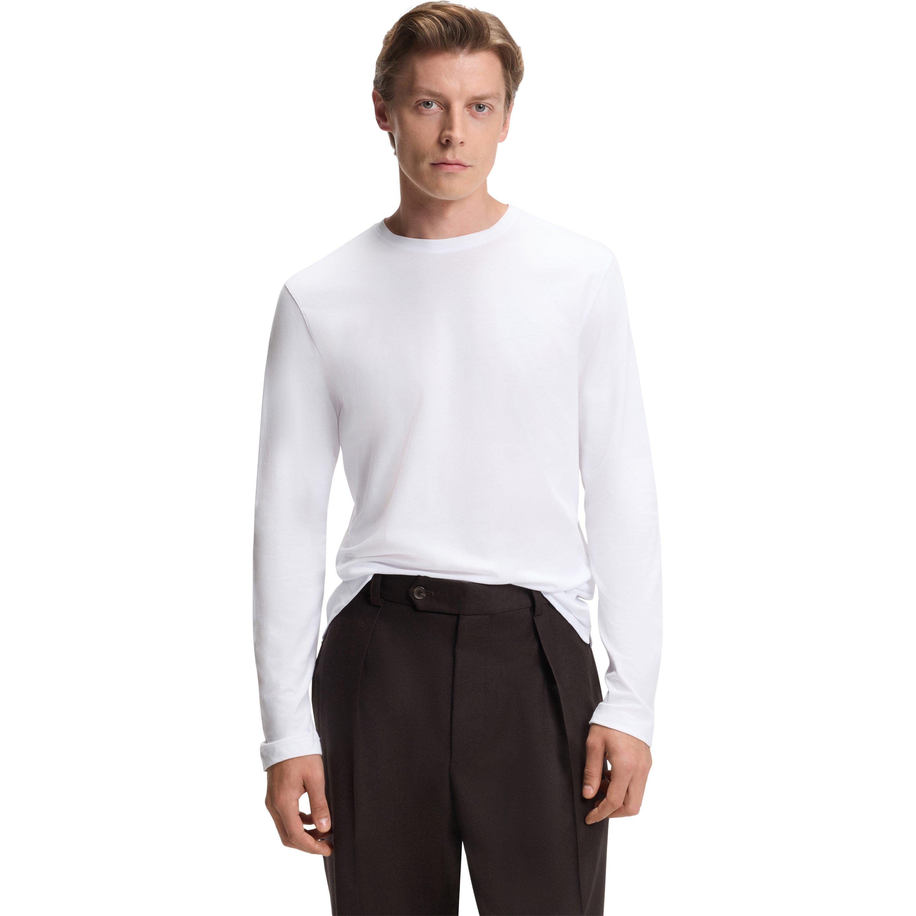 White 100 - Boss - Men's Townley Crew Double Breasted Sweater - 2