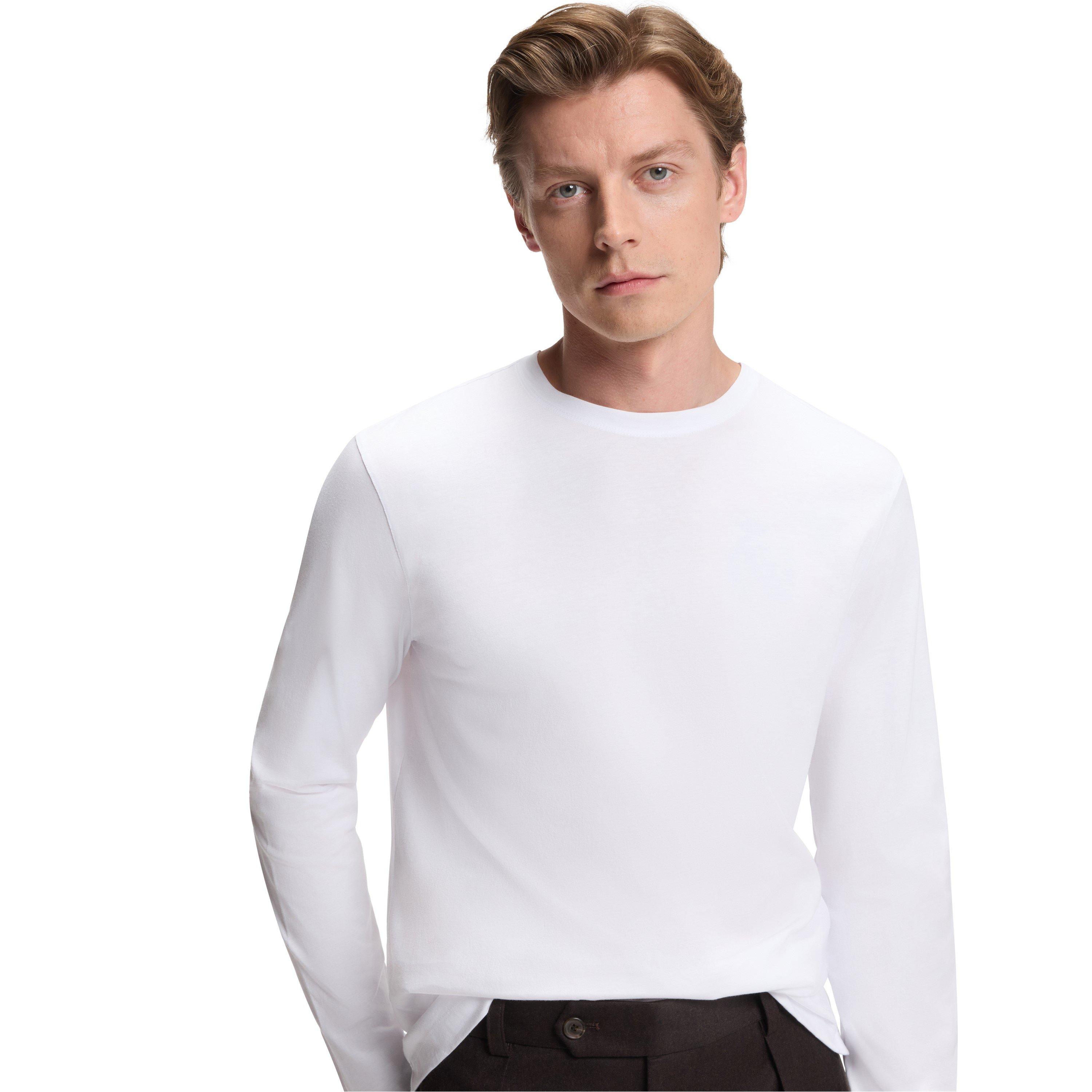 White 100 - Boss - Men's Townley Crew Double Breasted Sweater - 4