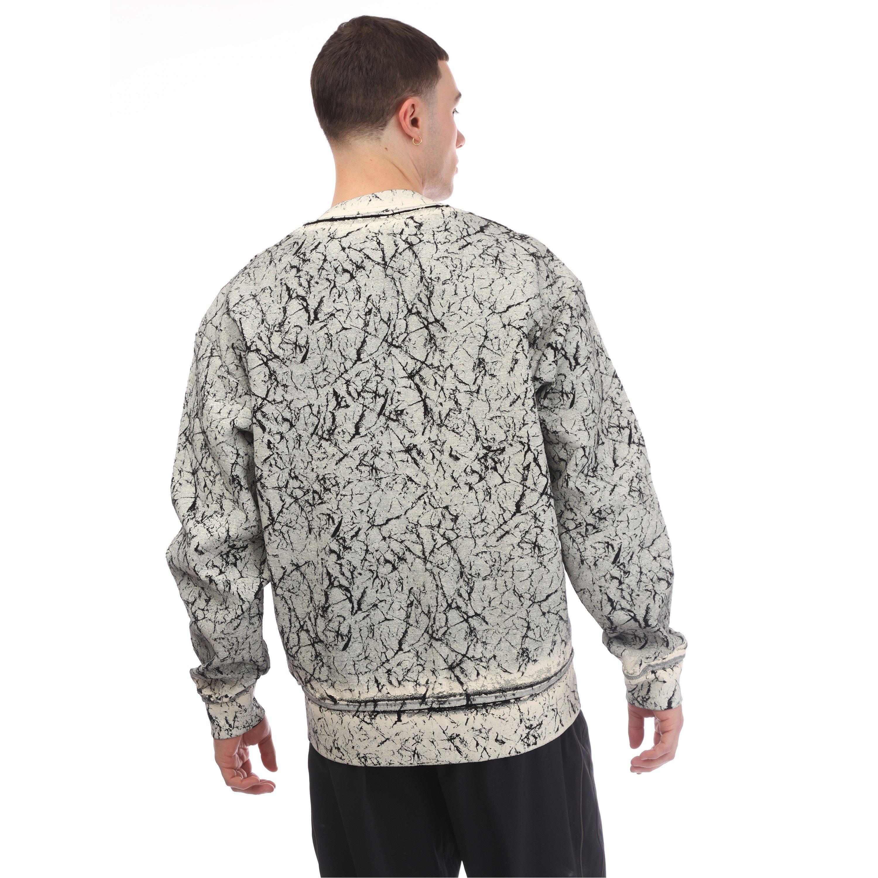 Black Black - Diesel - Men's Macoval Crew Sweatshirt - 3