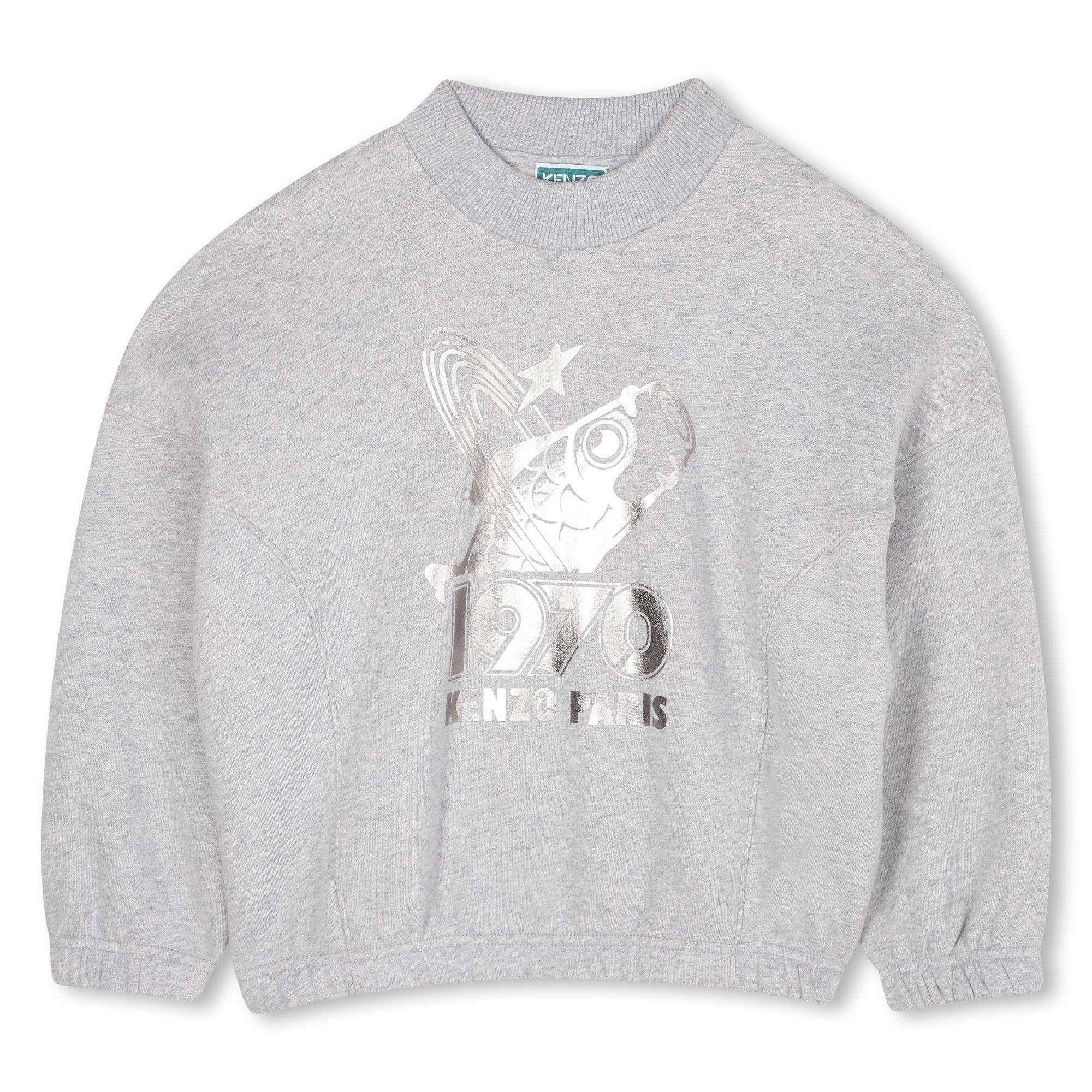 Grey A55 - Kenzo - Unisex Kids' Cosmic Sweatshirt - 1