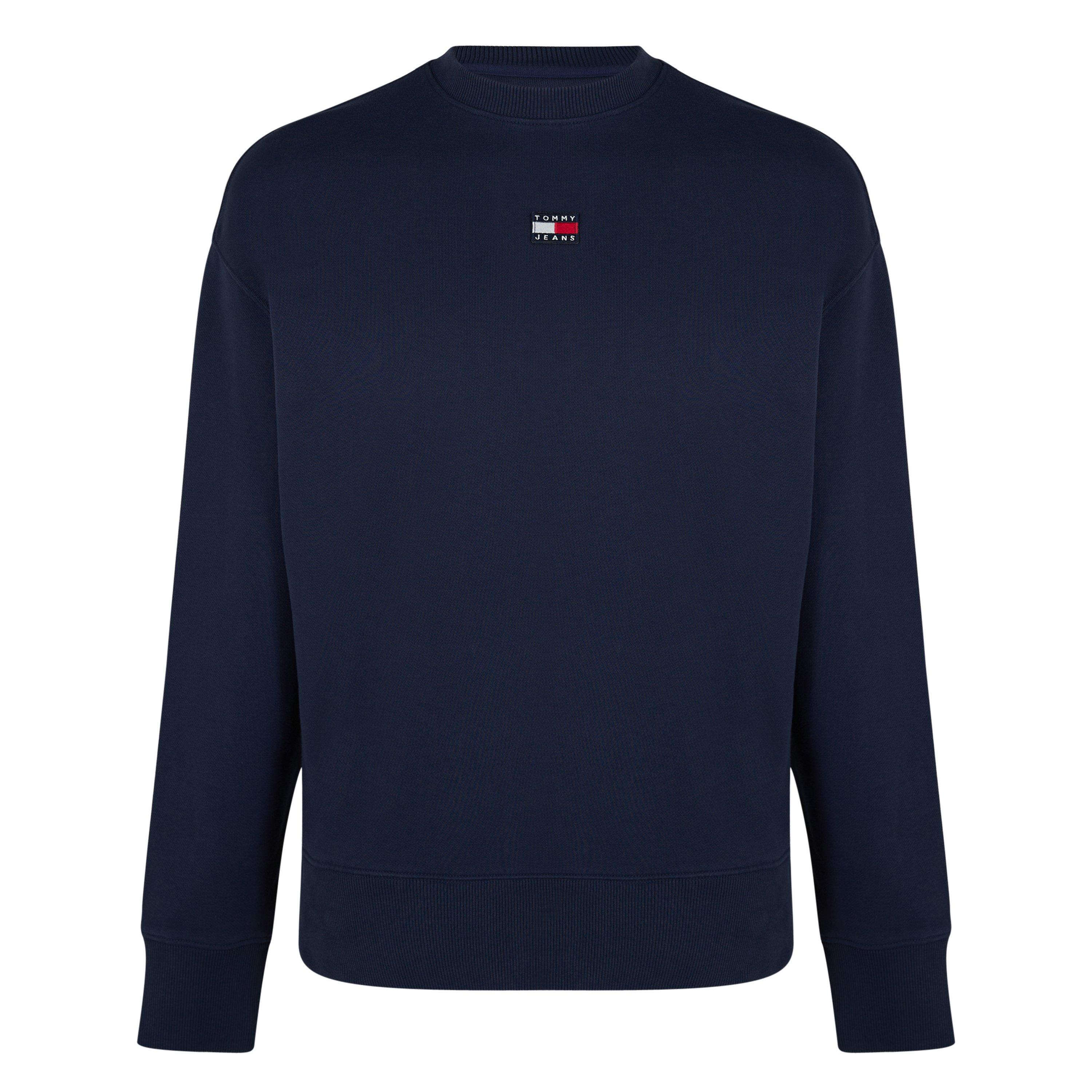 Navy C87 - Tommy Jeans - Badge Sweatshirt - 1