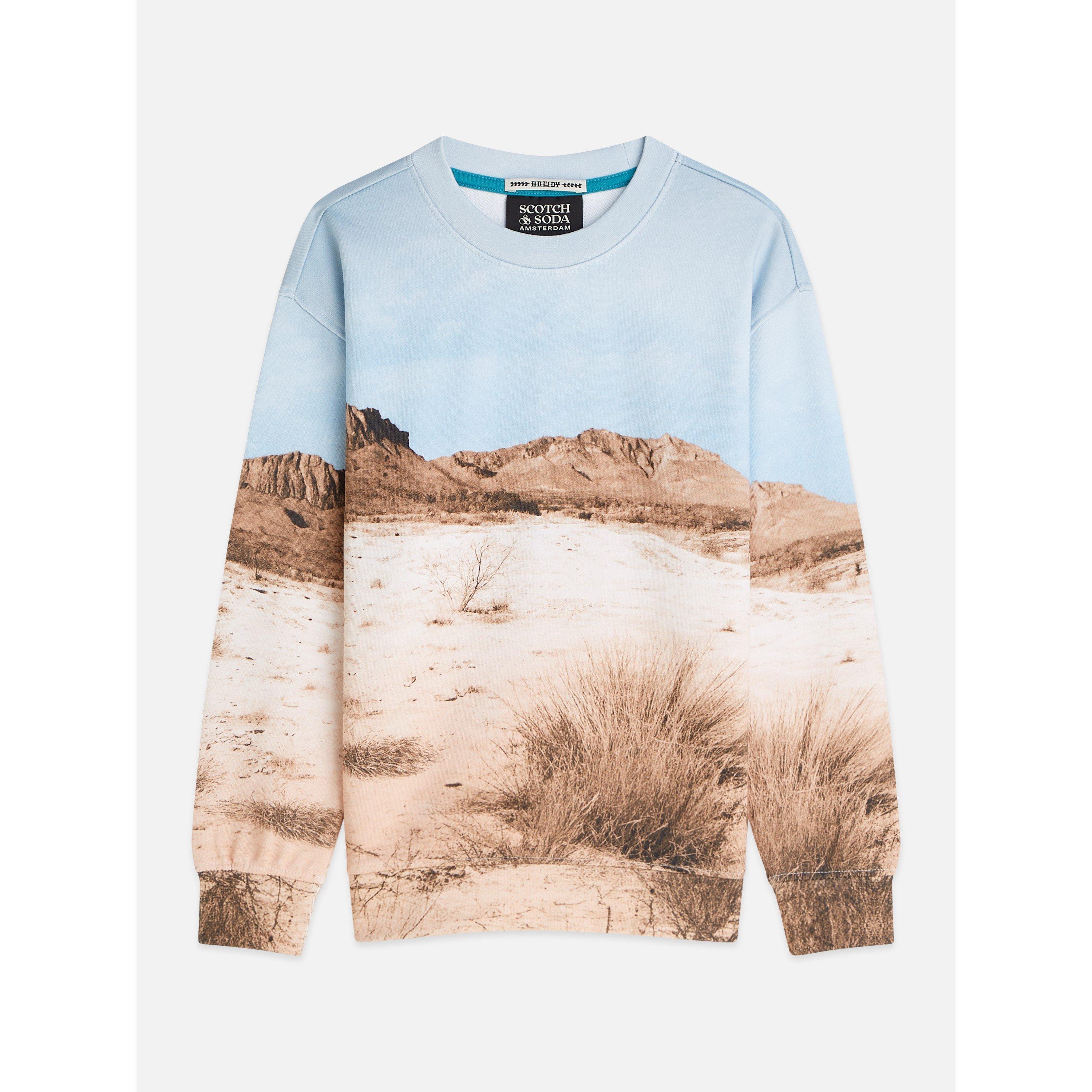 Scotch and Soda Kids' Crew Sweatshirt - Desert Scenery - 10 Years