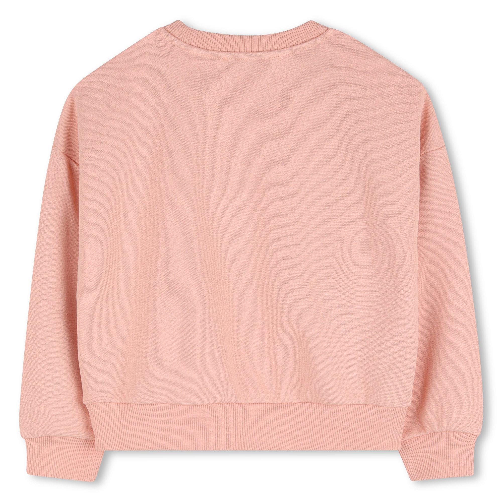 Pink 47H - Kenzo - Kids' Poppy Crew Sweatshirt - 2