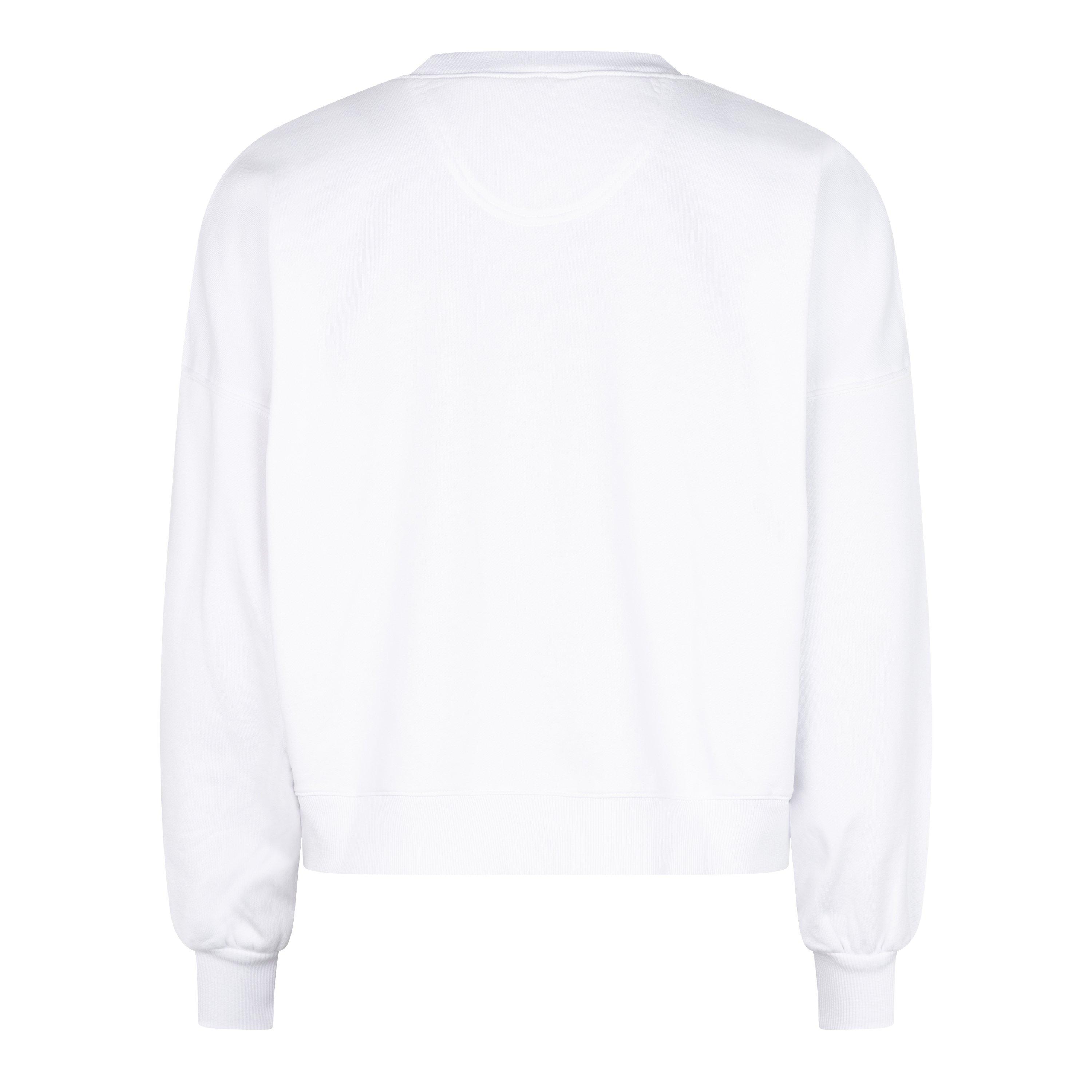 White - Drew House - Unisex Adults Infinite Joy Boxy Crewneck Crew Sweatshirt - 2