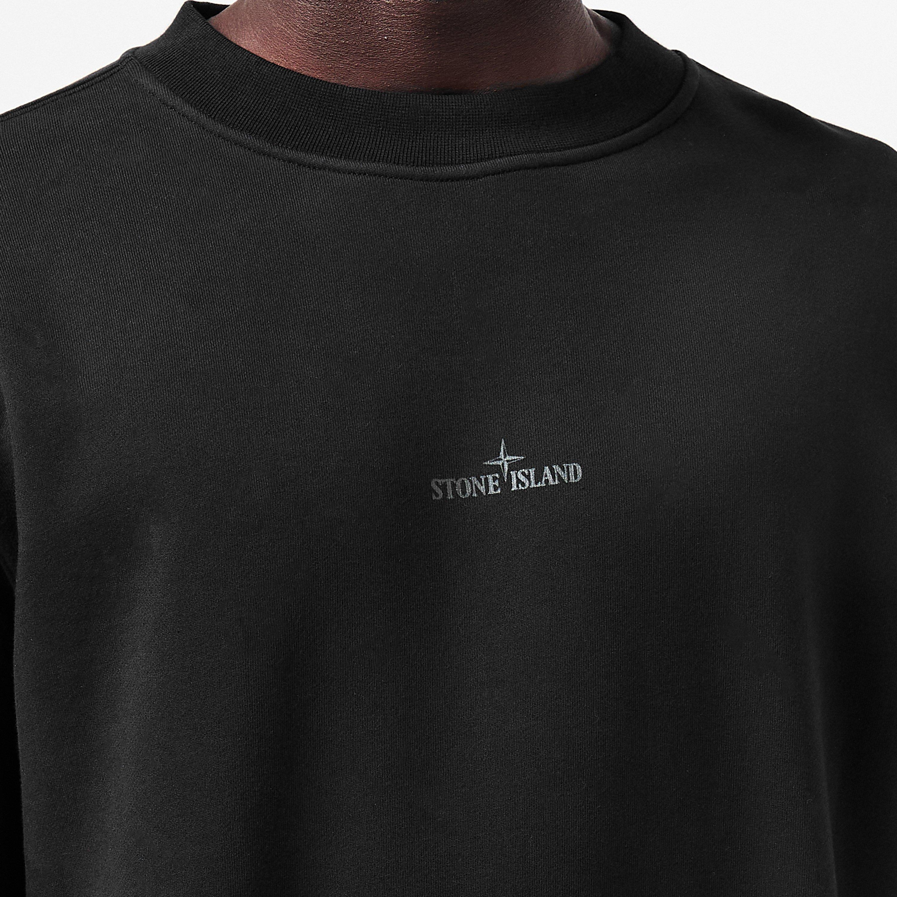 Nero V0029 - Stone Island - Graphic Crew Neck Jumper - 5