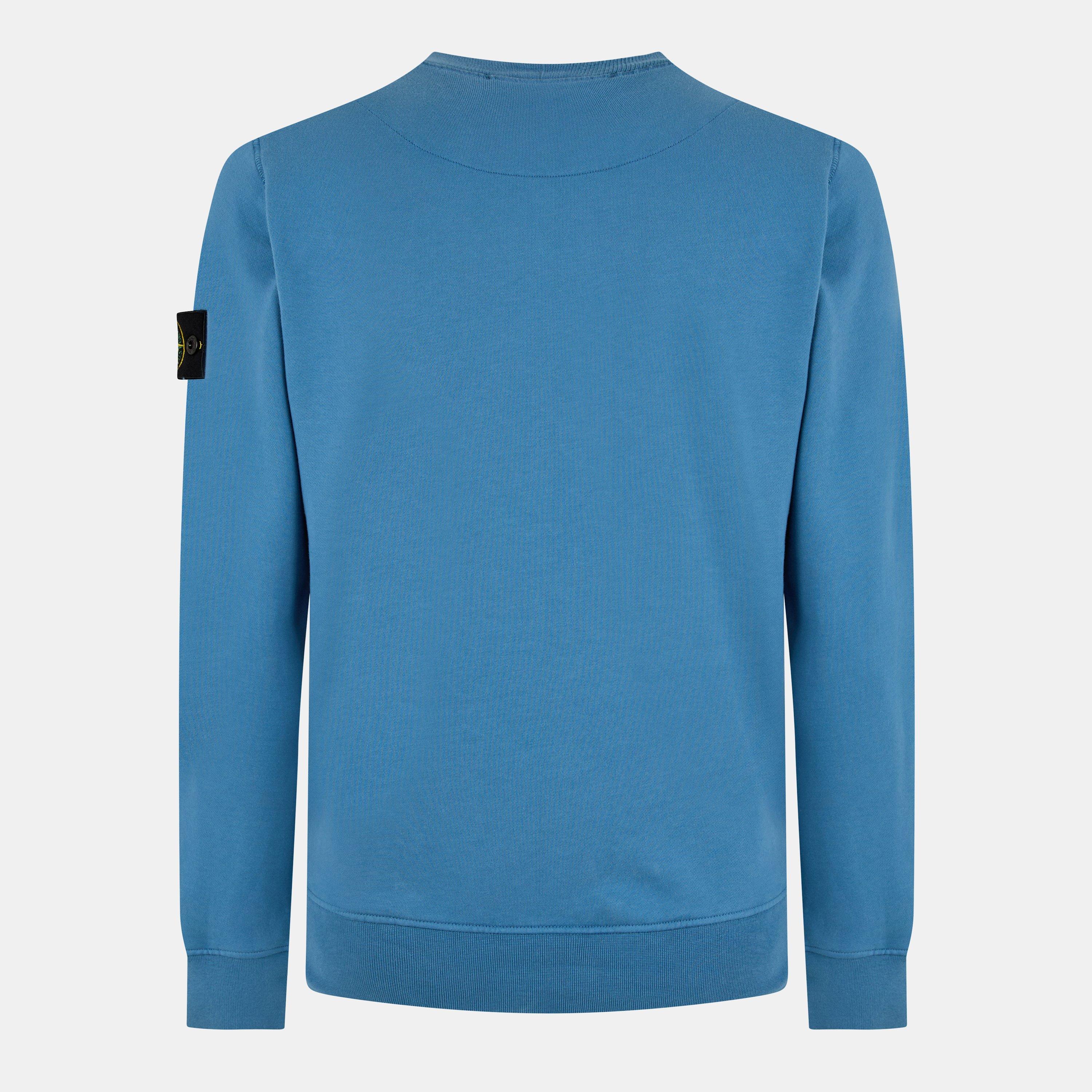 Blue Acc V002B - Stone Island - Logo Crew Sweatshirt - 2
