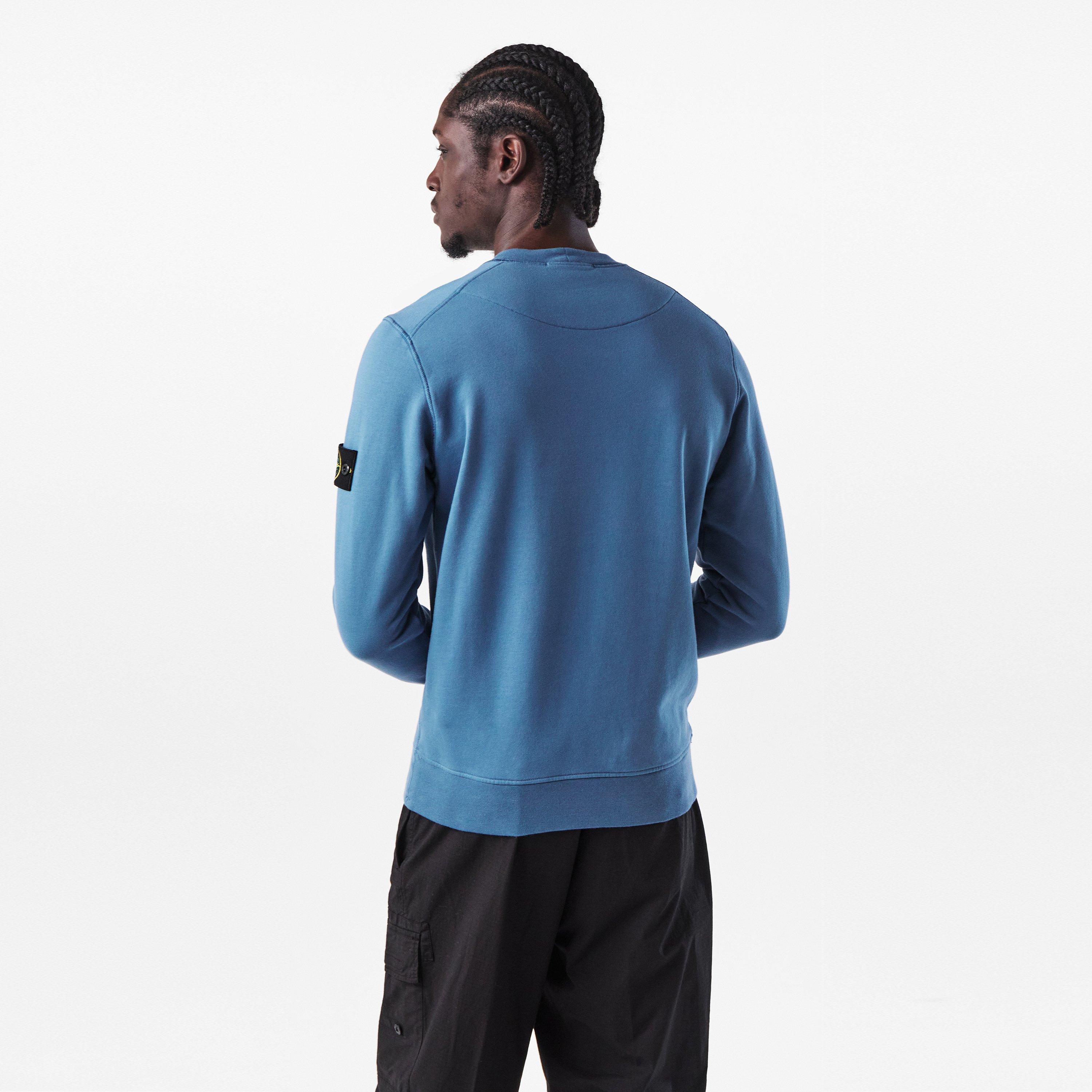 Blue Acc V002B - Stone Island - Logo Crew Sweatshirt - 4