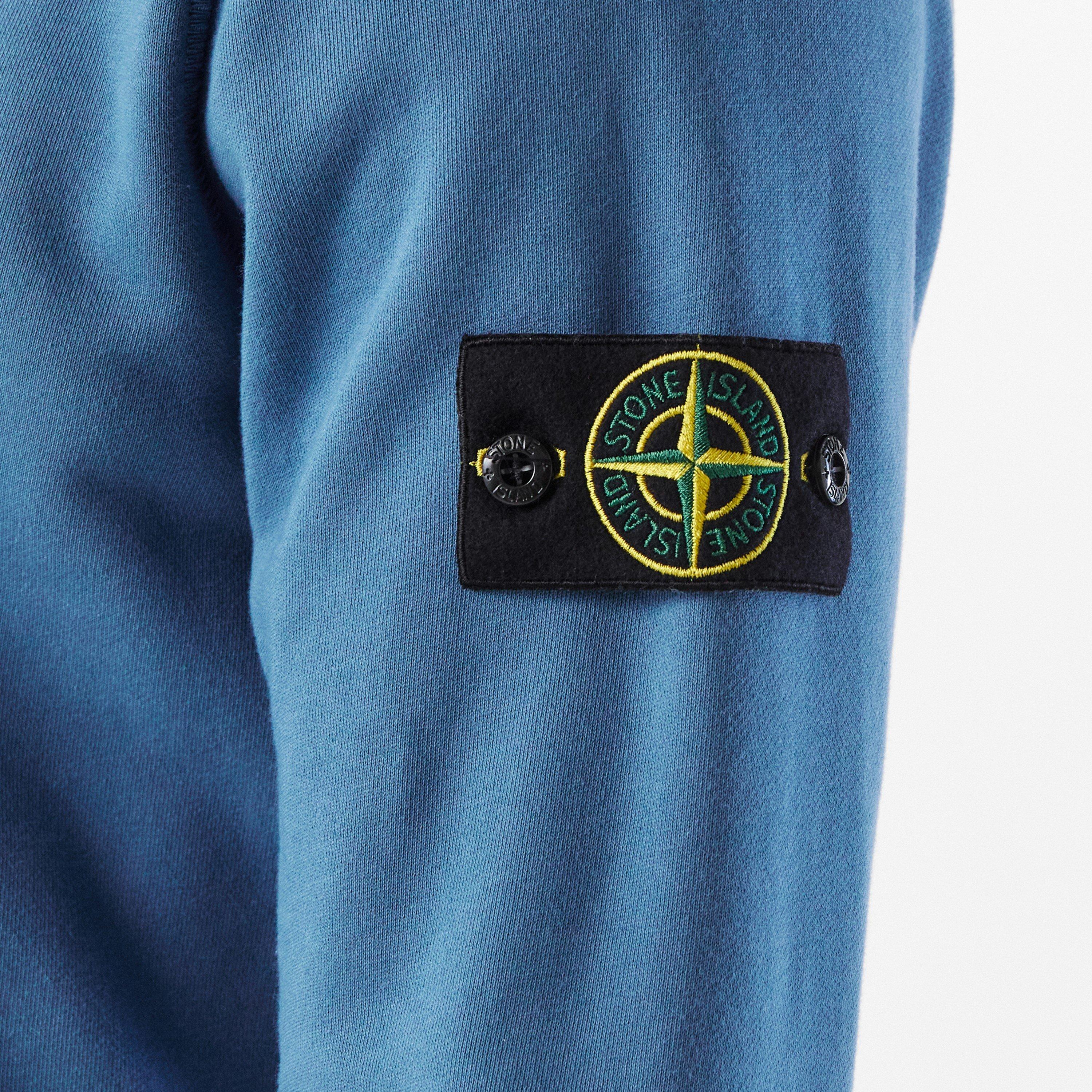 Blue Acc V002B - Stone Island - Logo Crew Sweatshirt - 5