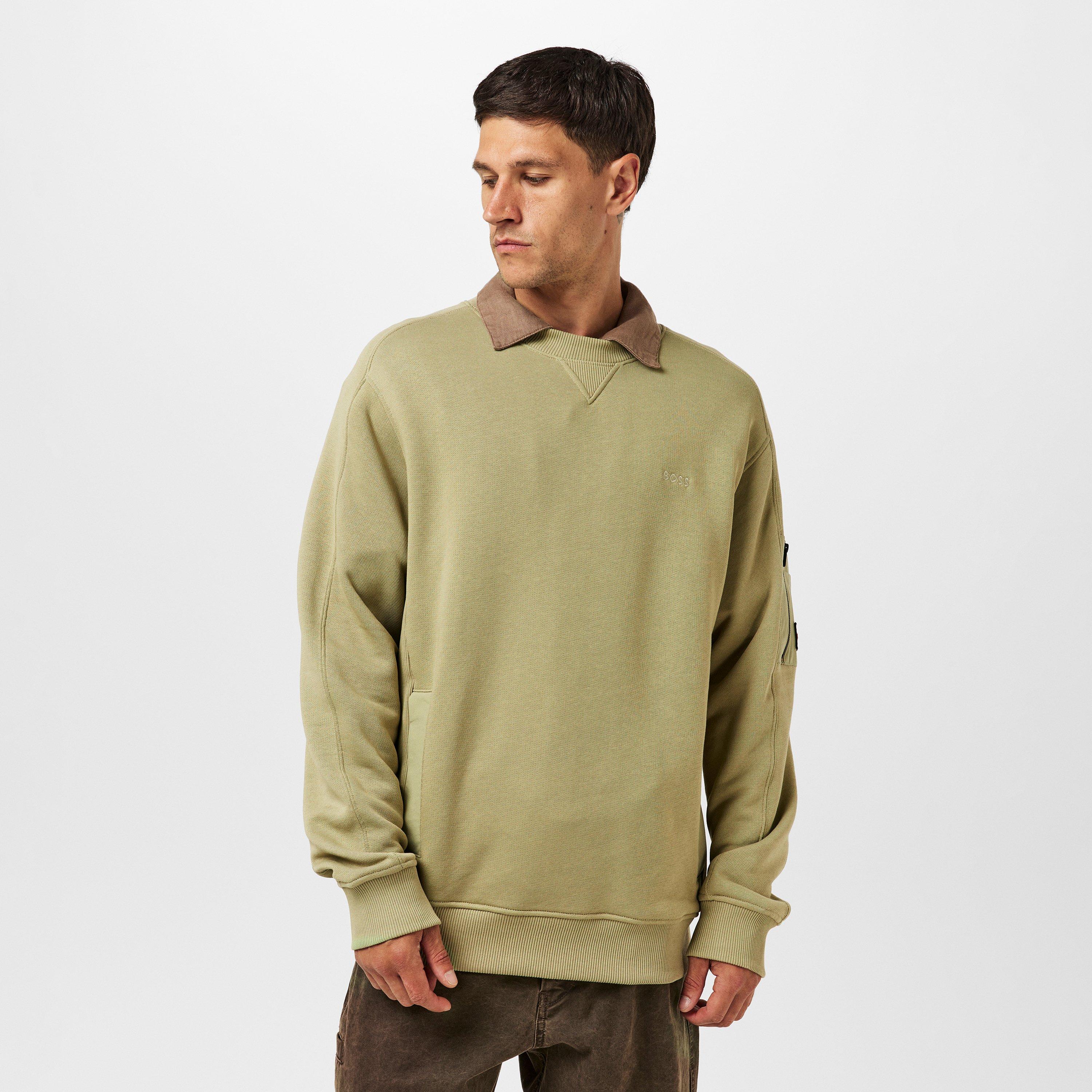 Open Green 370 - Boss - Men's WeMixed Crew Sweatshirt - 3