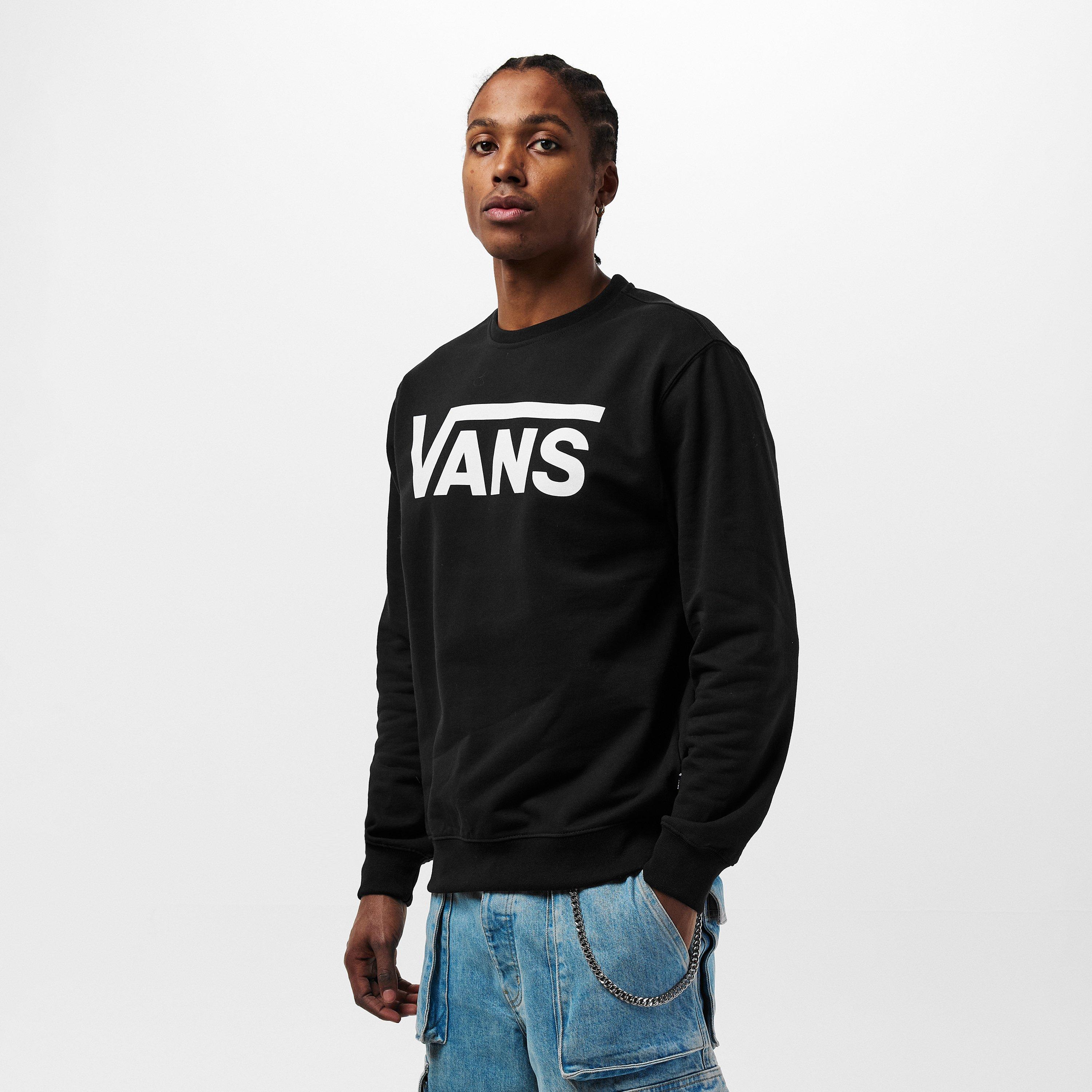 kastane vans スウェット Vans Classic Men's Classic Cotton Crew-Neck Relaxed Fit Sweatshirt