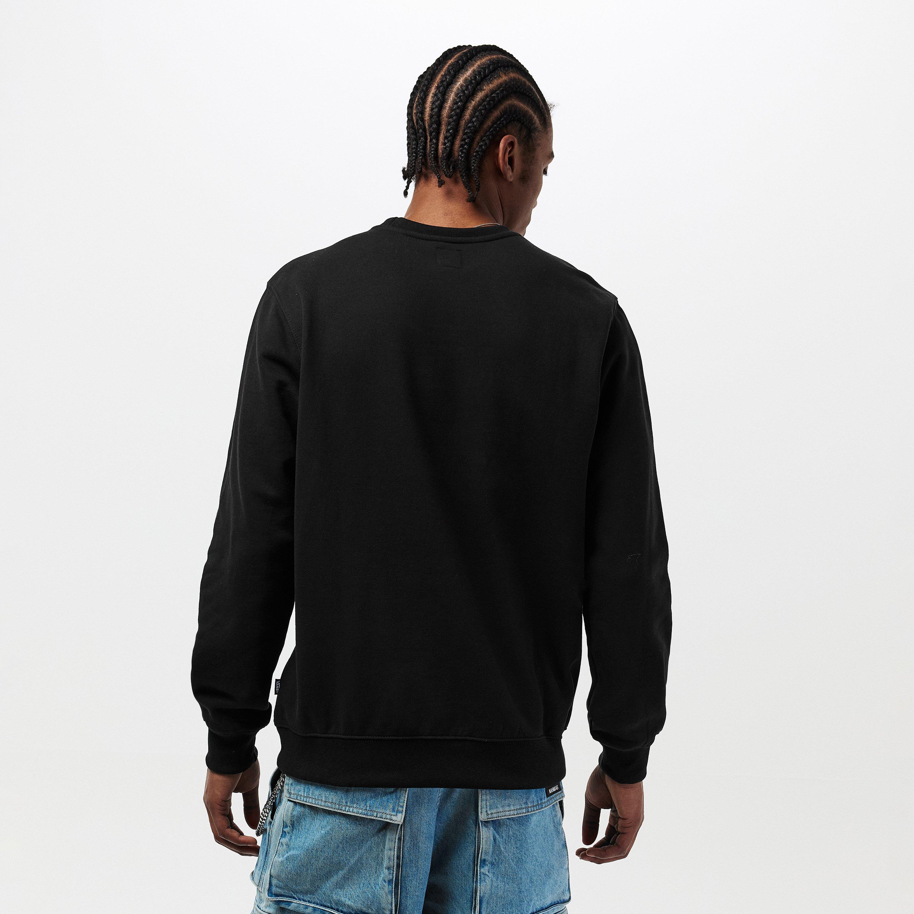 Black - Vans - Classic Cotton Crew Sweatshirt - 3