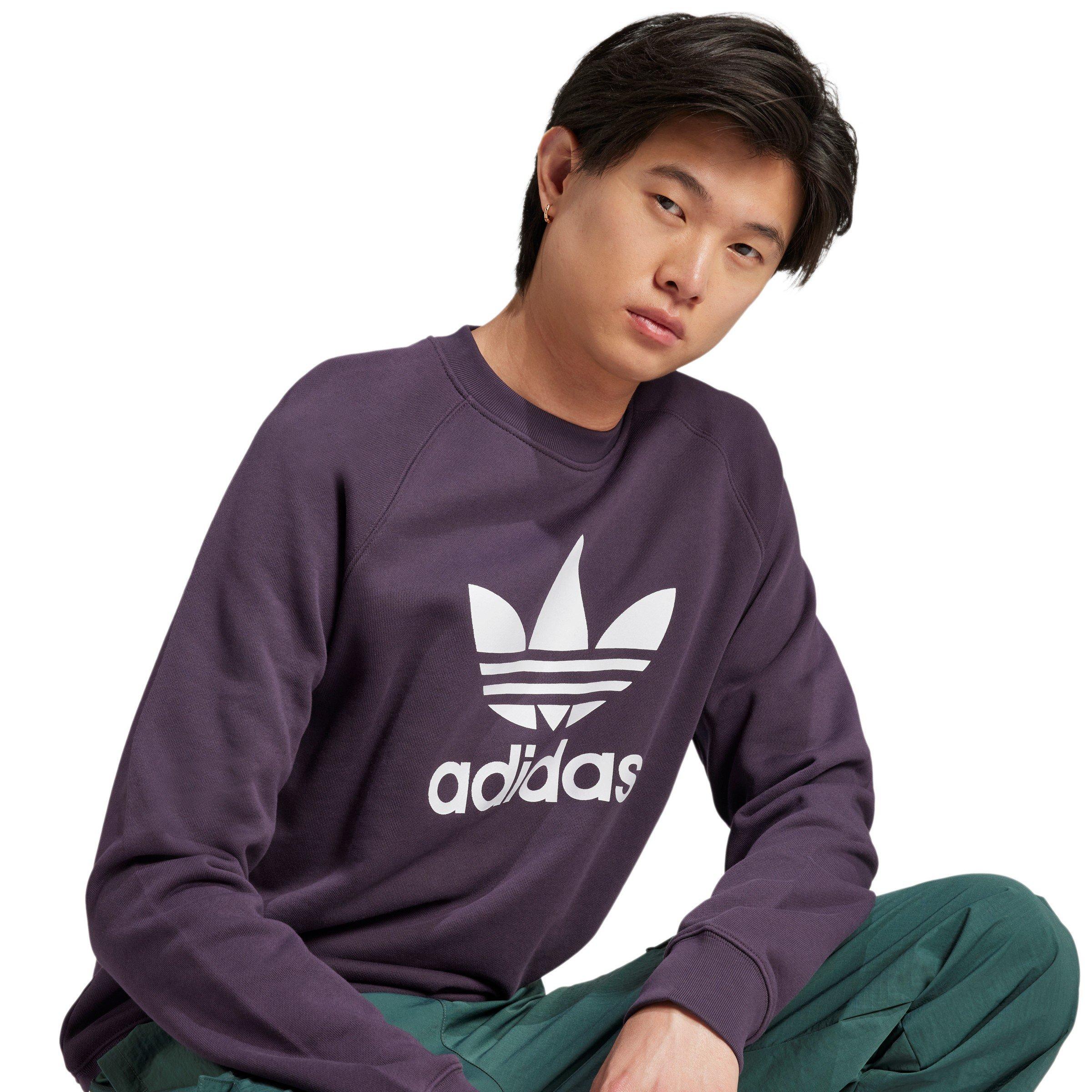 Aurora Black - adidas Originals - Men's Trefoil Crew Sweatshirt - 4