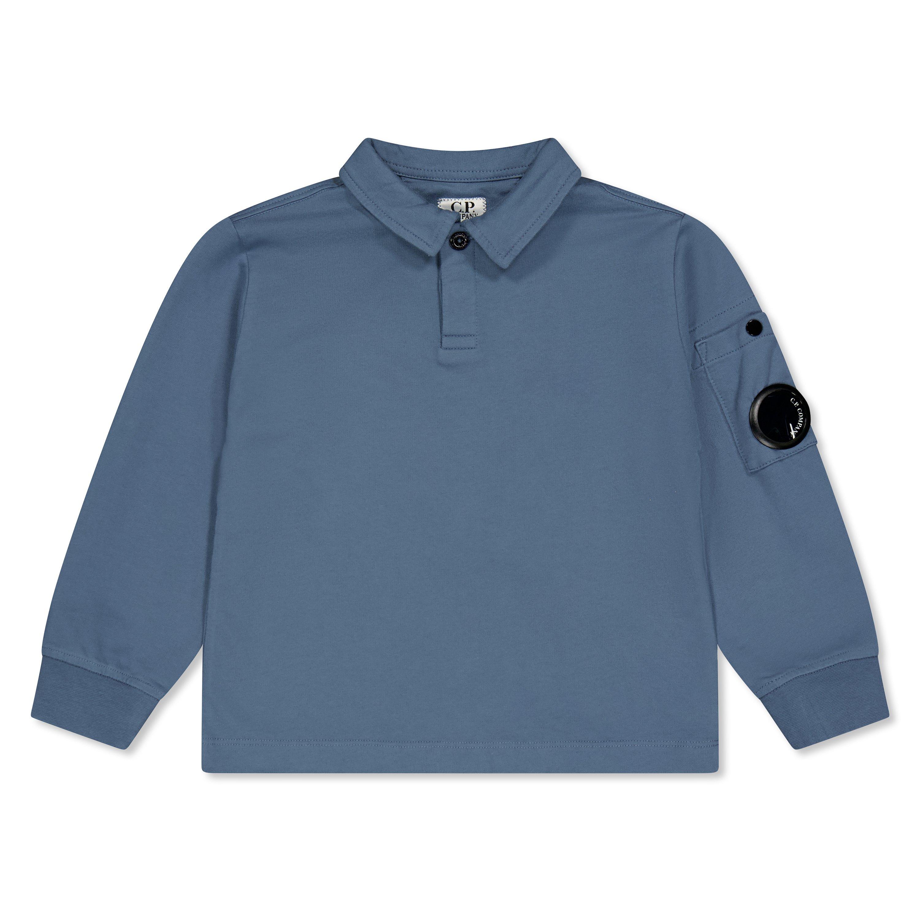 Dust Blu 41125 - CP Company - Kids' Polo Sweat Crew Sweatshirt - 1