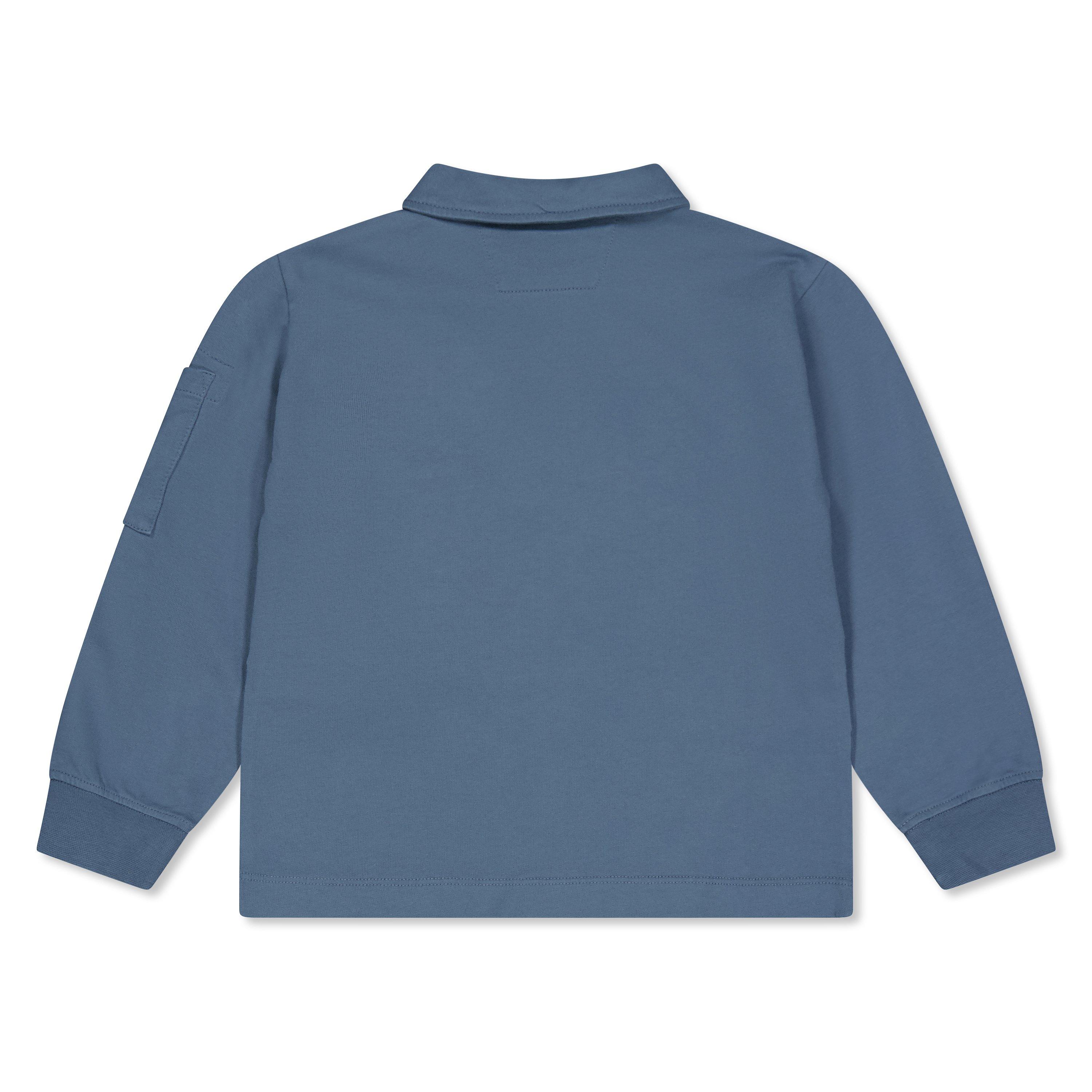 Dust Blu 41125 - CP Company - Kids' Polo Sweat Crew Sweatshirt - 2
