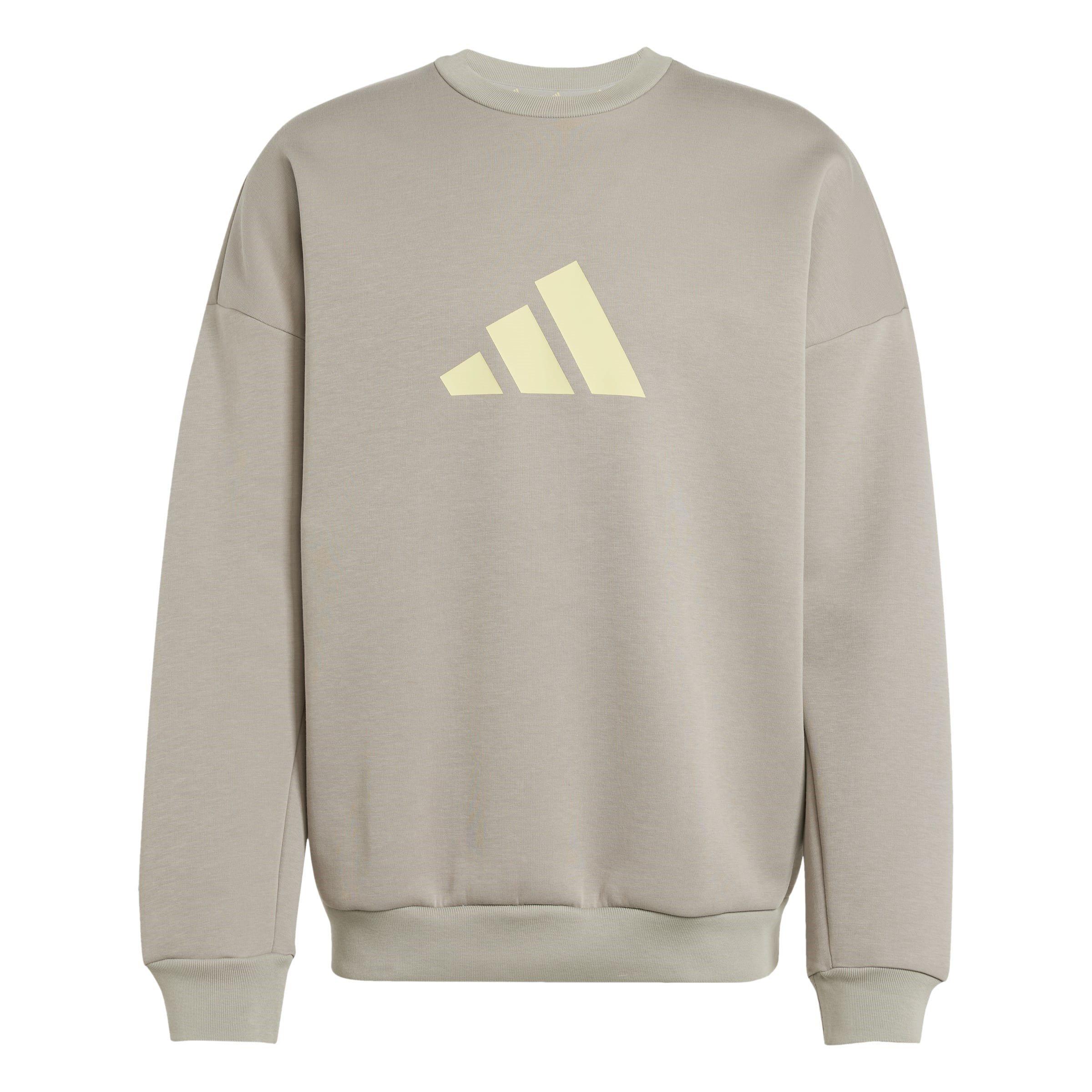 Putty Beige - adidas - Future Icons 3 Bar Logo Unisex Adults Lifestyle Sweatshirt - 1