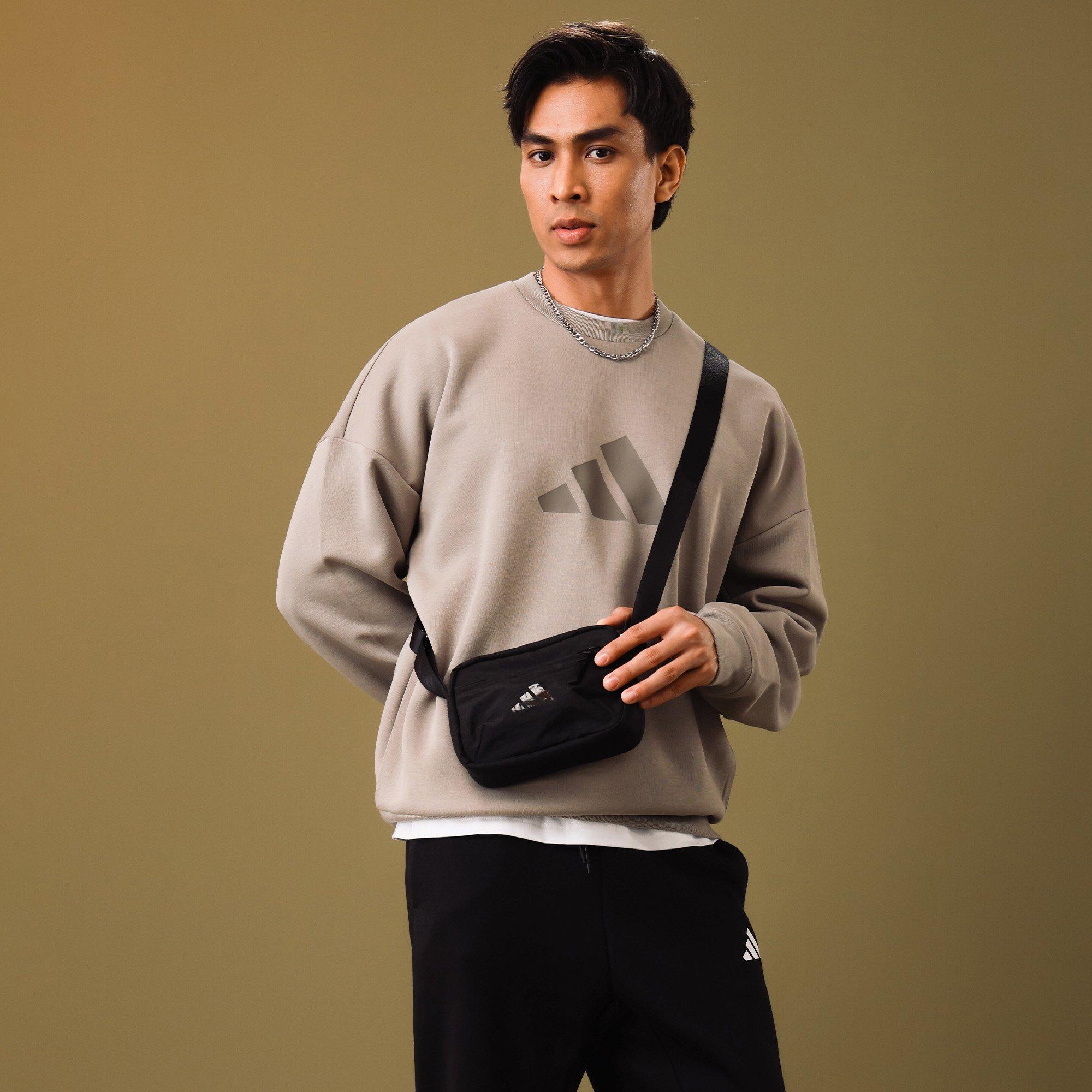 Putty Beige - adidas - Future Icons 3 Bar Logo Unisex Adults Lifestyle Sweatshirt - 4