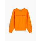 Orange - Ensemble T-shirt Short Graphique - Embroidered Sweater Boy's
