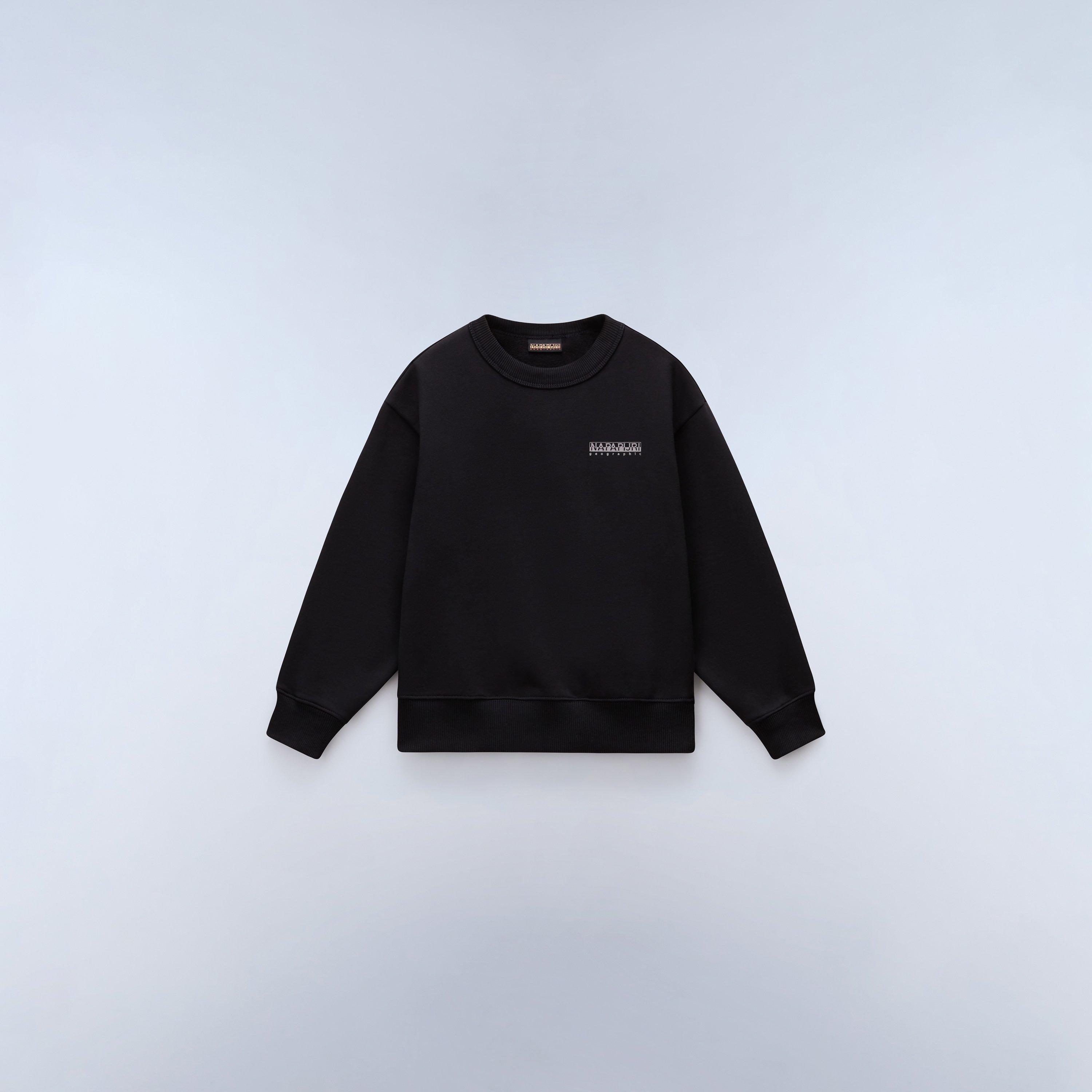 Black Beaut 941 - Napapijri - Back Print Crew Sweatshirt Juniors - 1