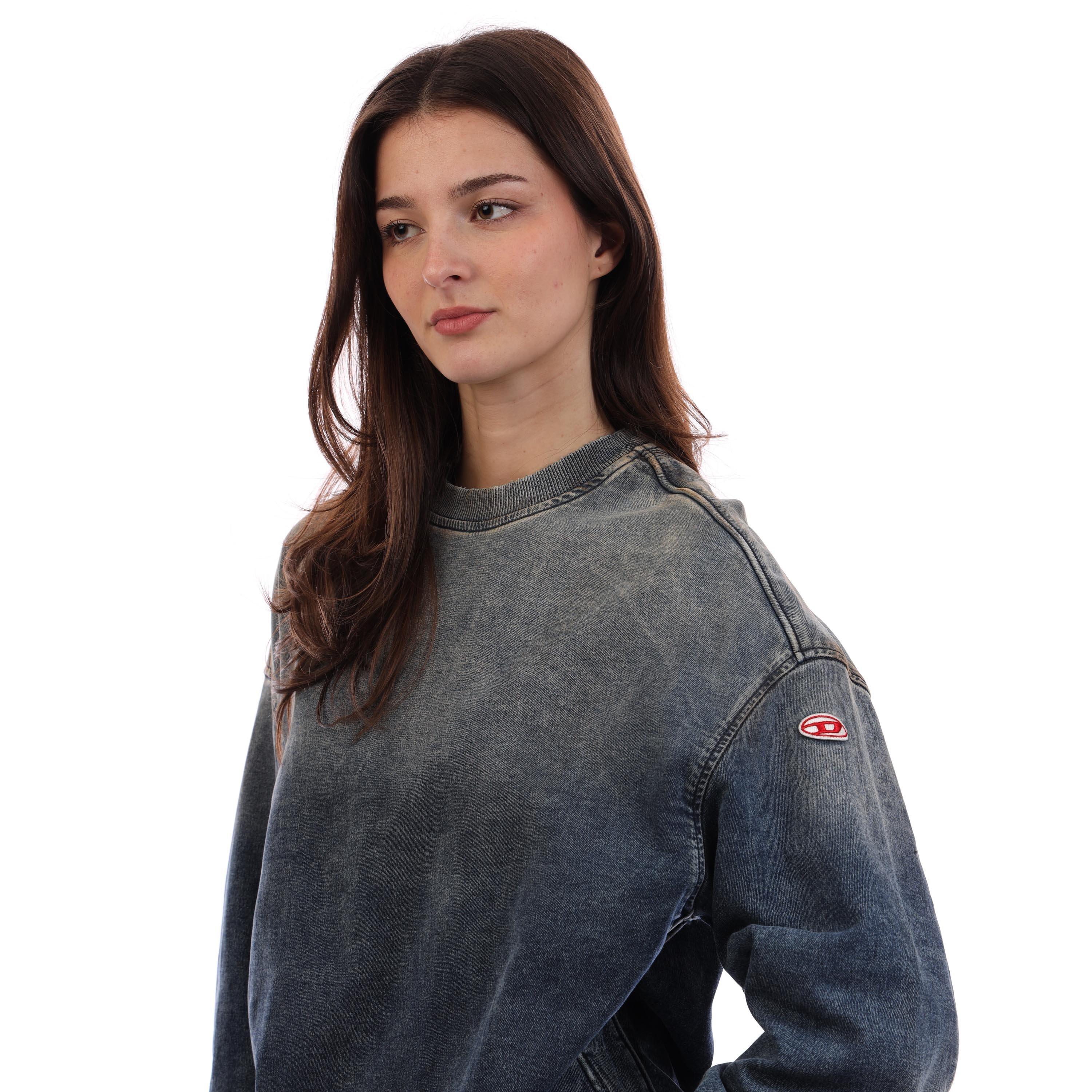 Blue Denim - Diesel - Men's Crew Sweatshirt - 5