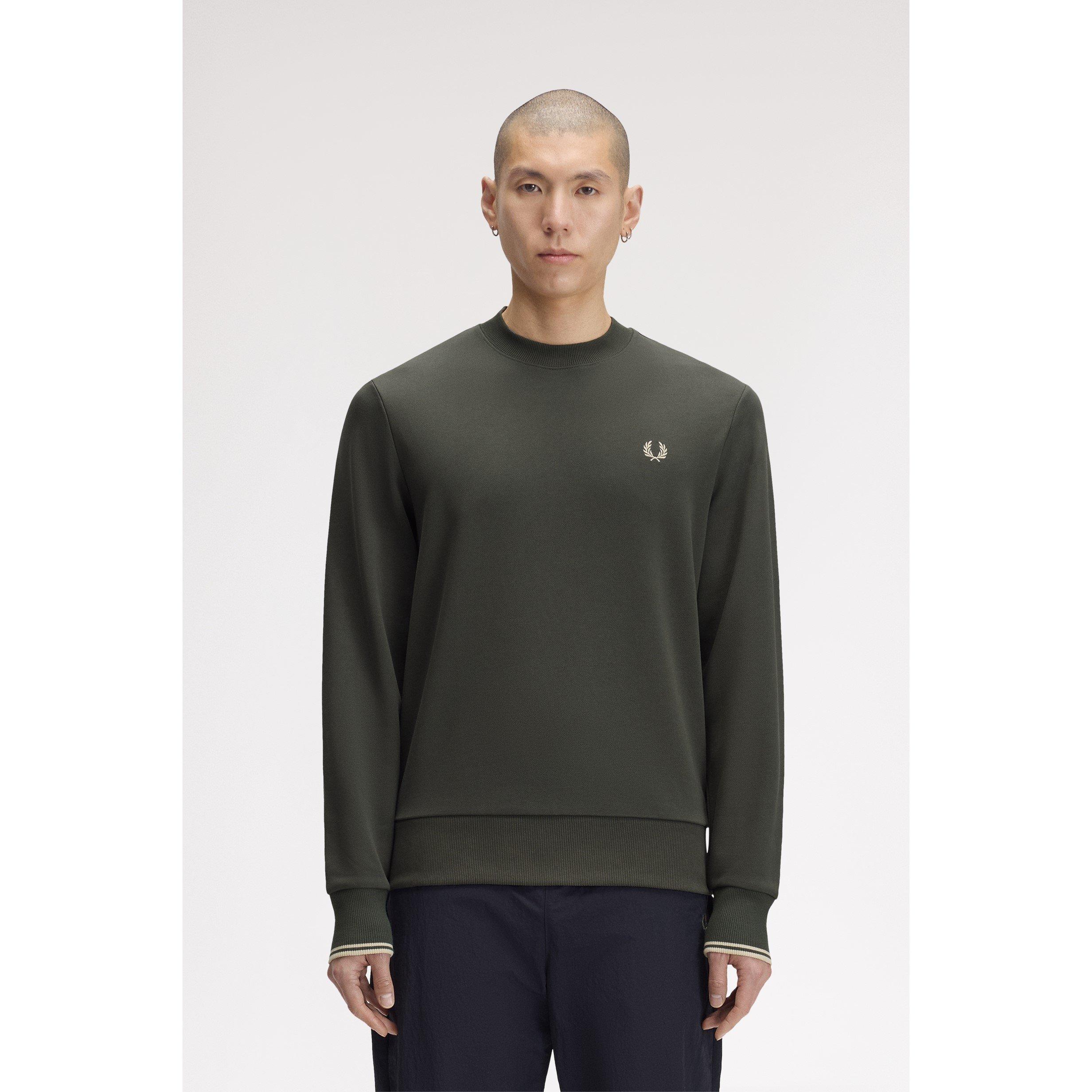 Field Grn U98 - Fred Perry - Fred Crw Sweat Sn64 - 3