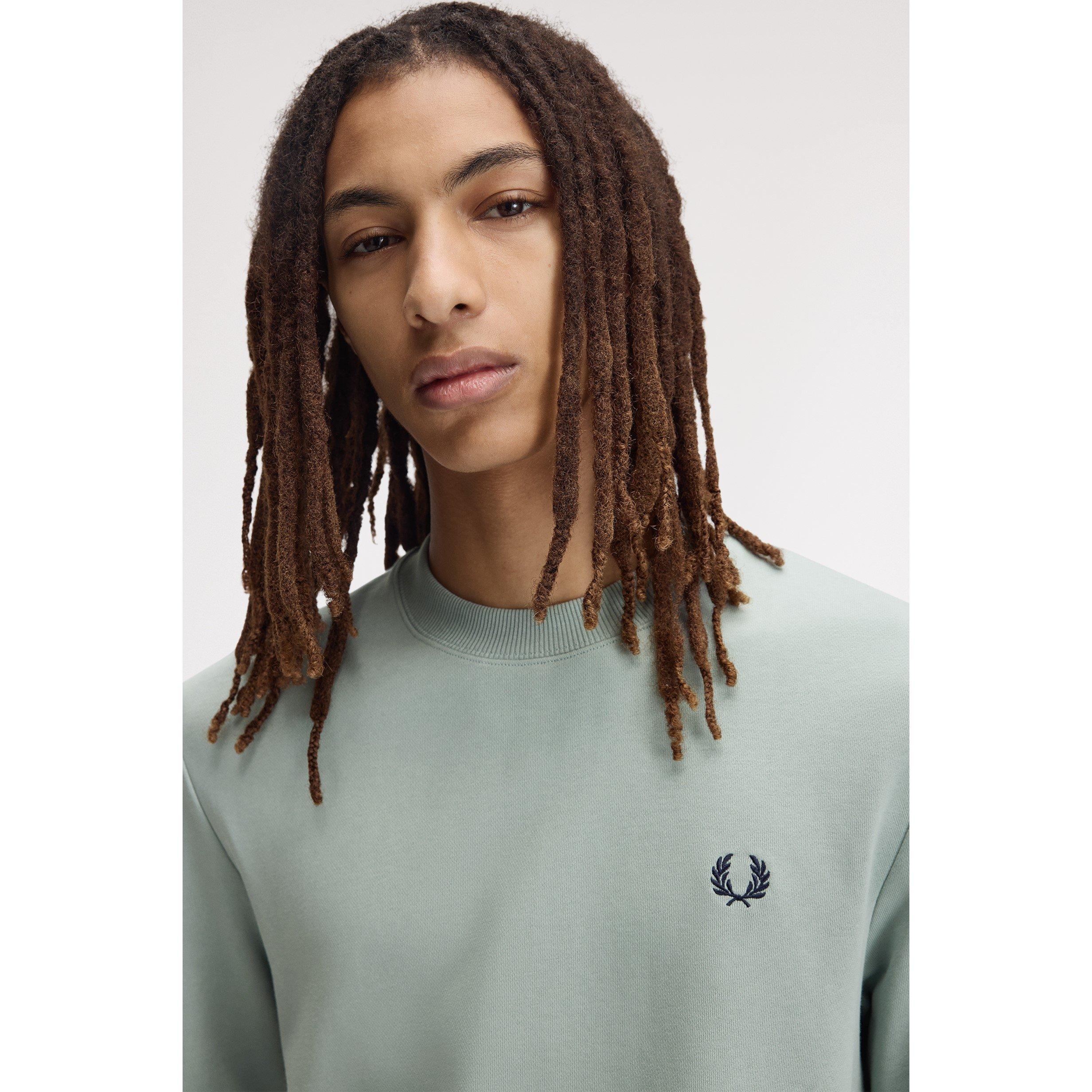 SilvrBlue 71C - Fred Perry - Fred Crw Sweat Sn64 - 5