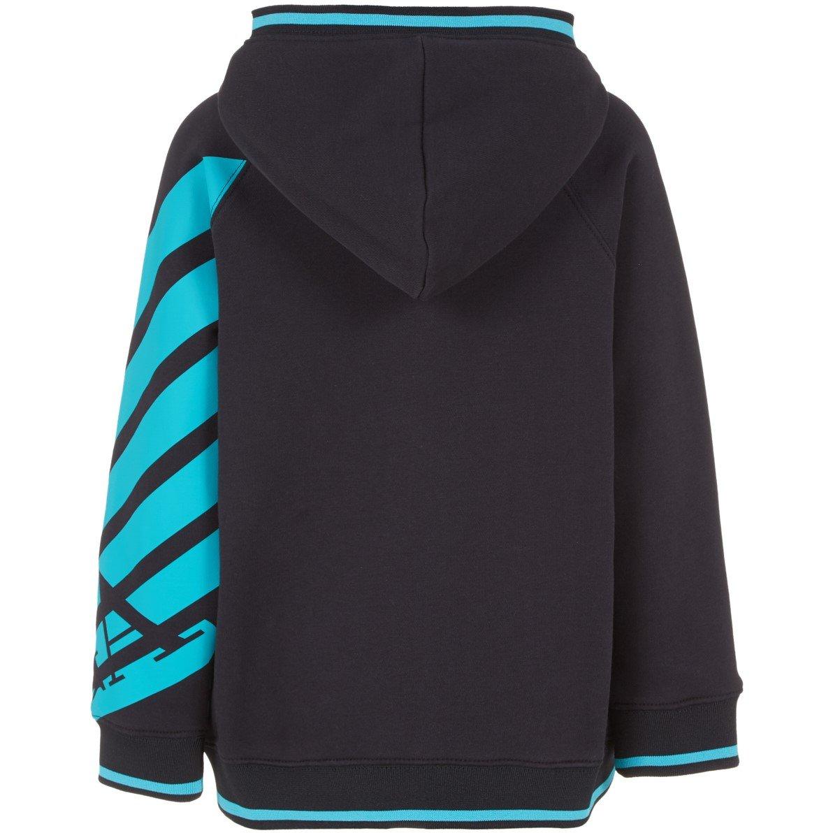 Blu Navy - Emporio Armani - Kids' Eagle Sleeve Contrast Sweatshirt - 3