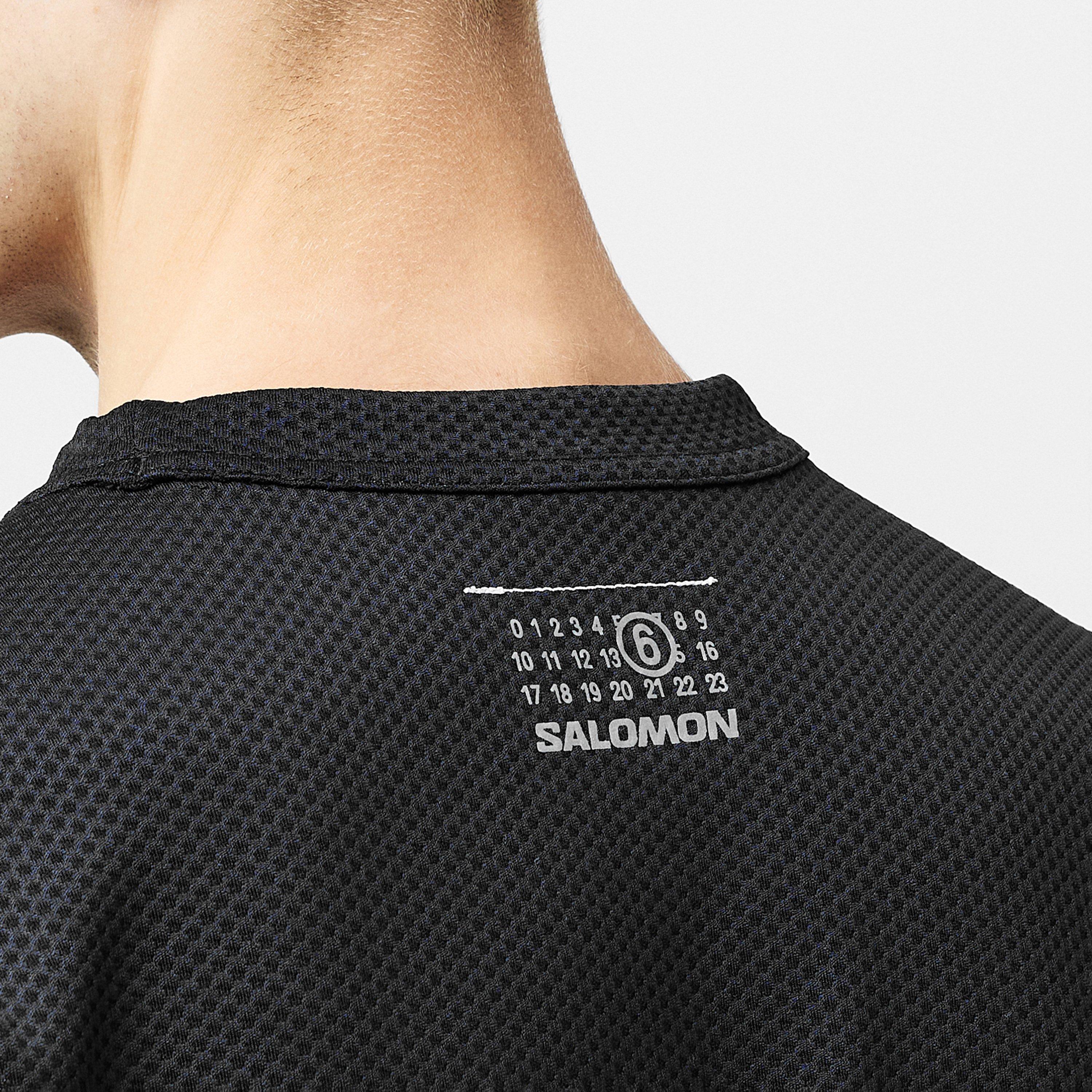 Washed Black - MM6 Maison Margiela - Mens x Salomon Motomesh Sweater - 5