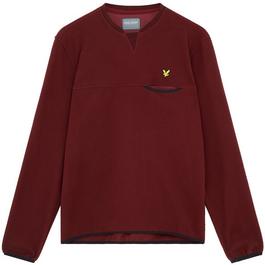 Lyle and Scott Micro Flc Crew Sn99