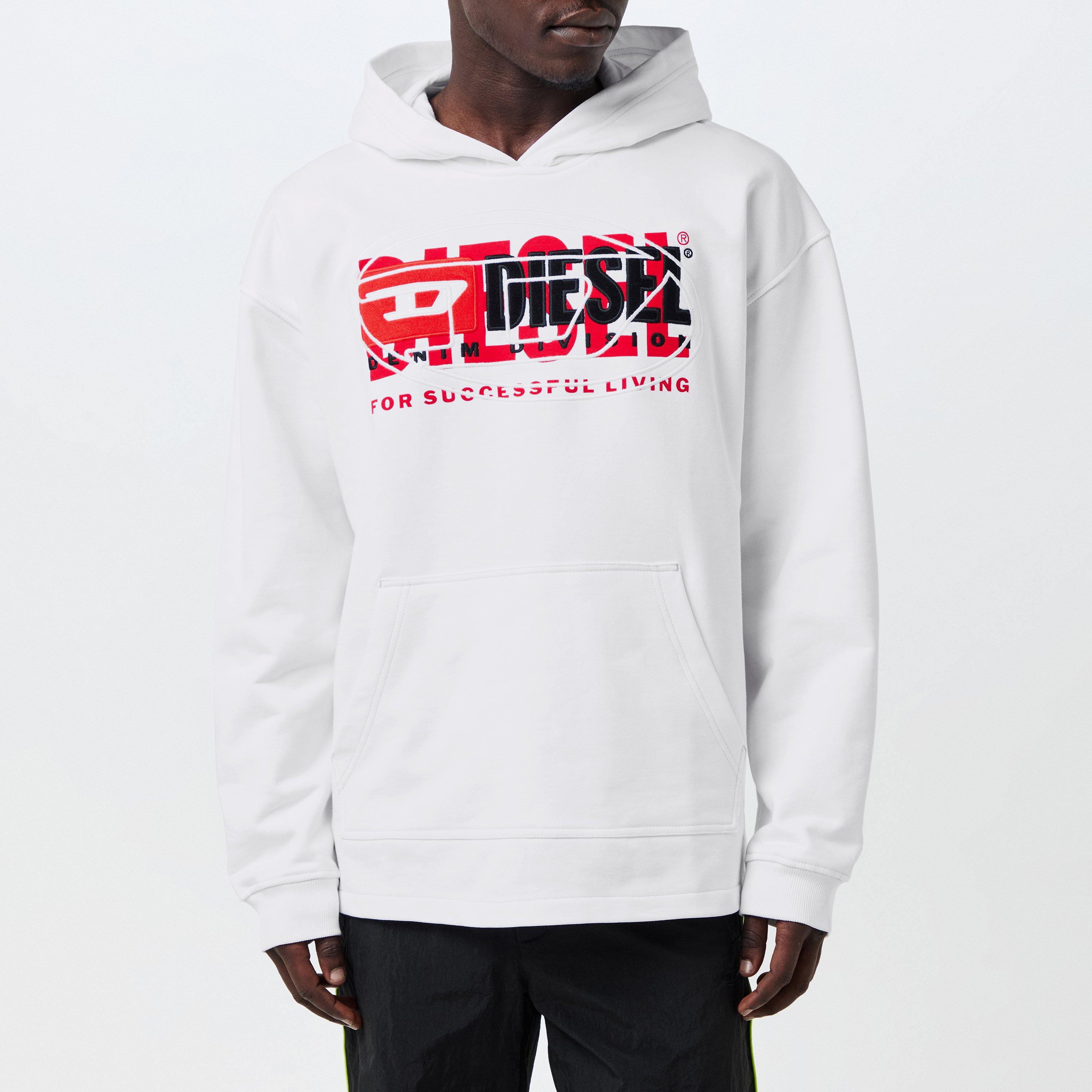 Bright White - Diesel - Men's Crew Neck Sweatshirt - 3