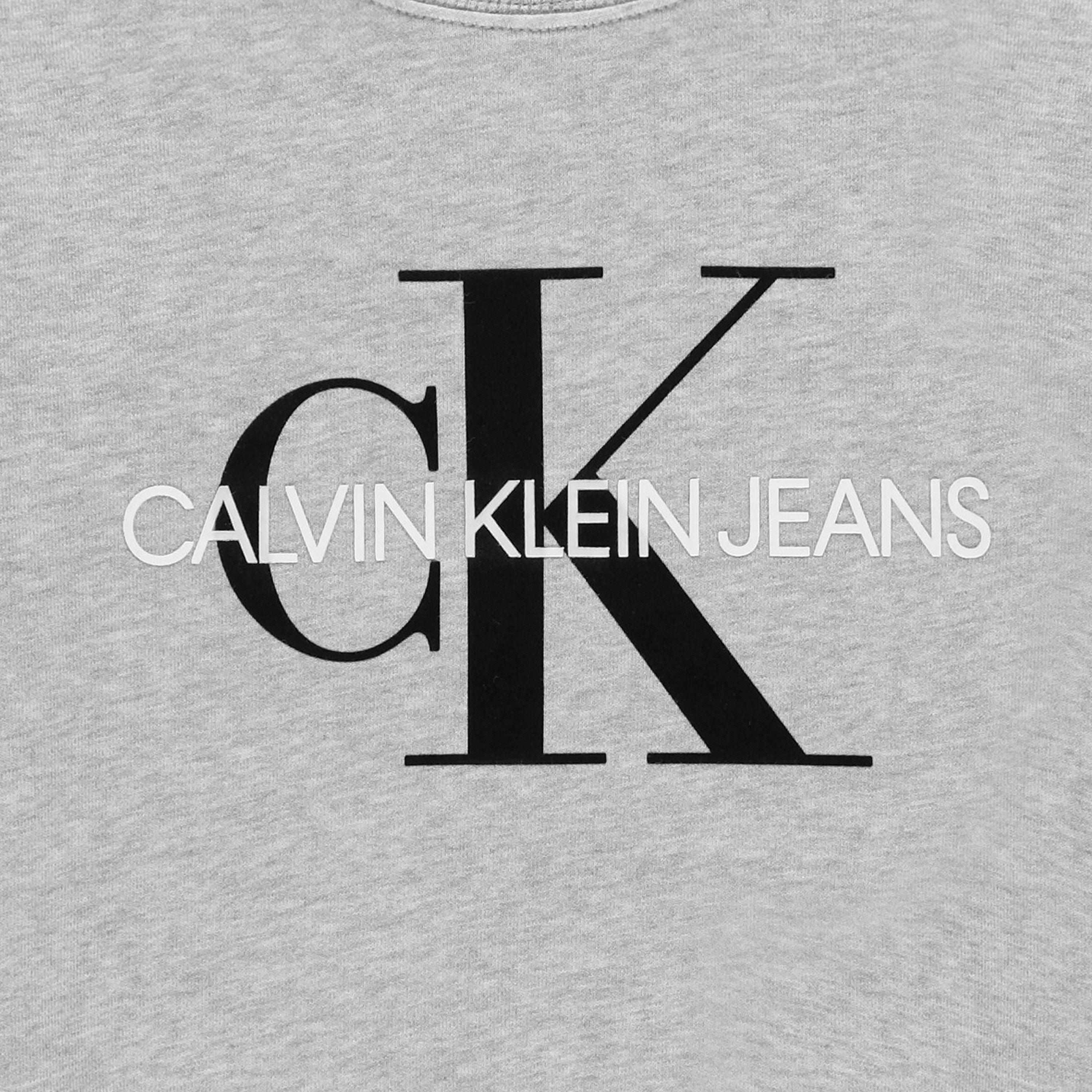 Lichtgrijs - Calvin Klein Jeans - Monogram Sweatshirt Juniors - 3