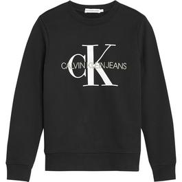 Calvin Klein Jeans Junior Boys Monogram Crew Neck Sweatshirt