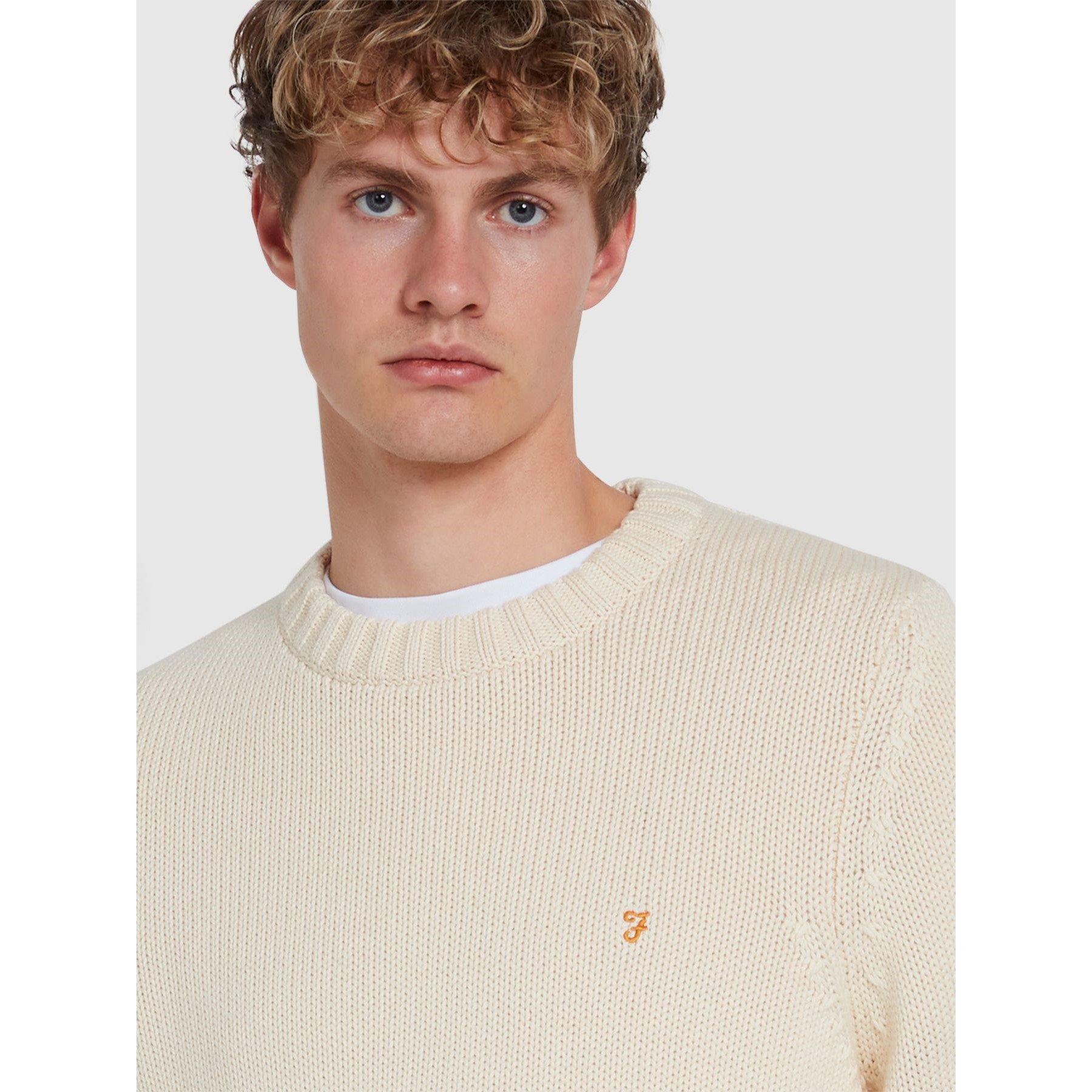 Cream - Farah - Alvrstn Crew Sweatshirt - 4