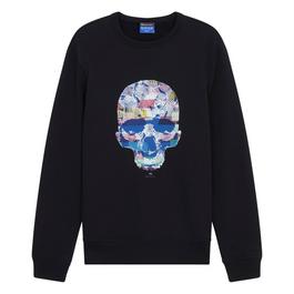 PS Paul Smith 'Zebra Skull' Print Sweatshirt Mens