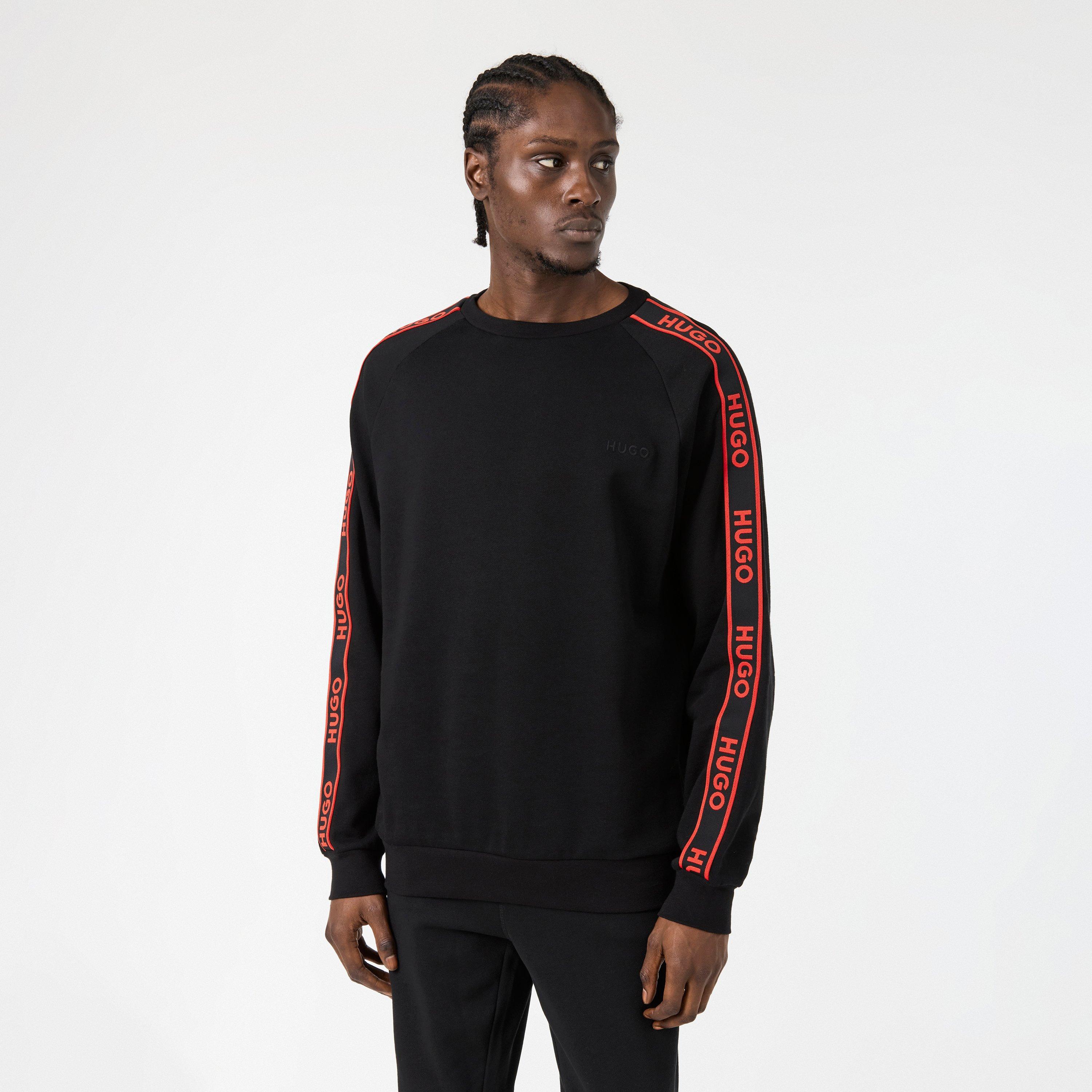 Crna - Hugo - Liam Crew Sweatshirt - 3