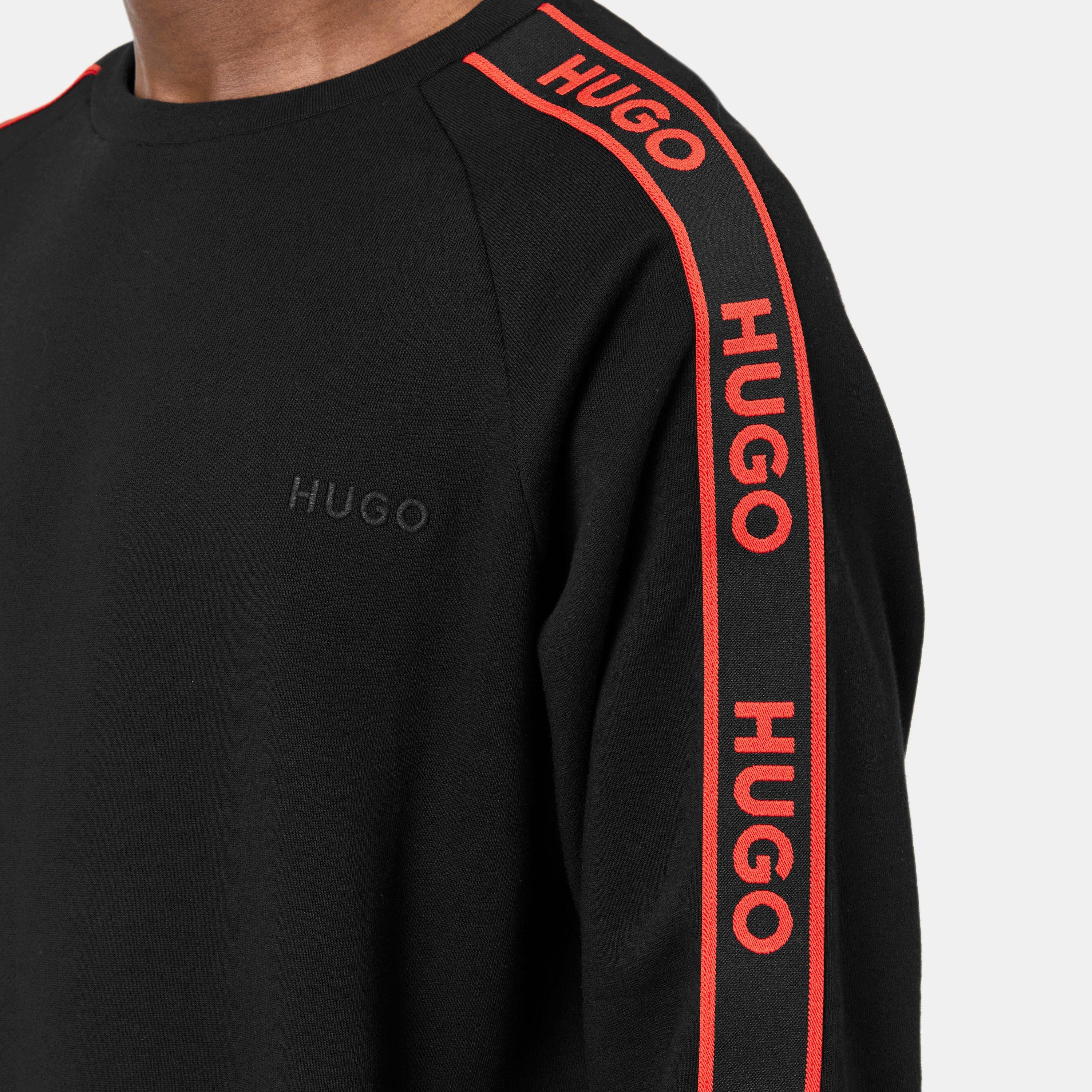 Crna - Hugo - Liam Crew Sweatshirt - 5